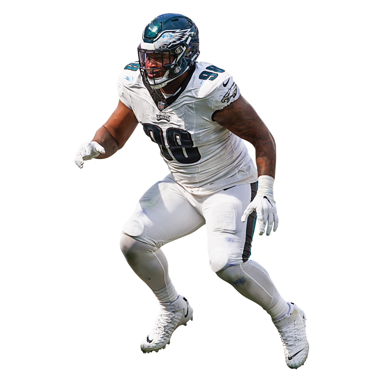 Jalen Carter - RealBig Collection - Official NFL - Philadelphia Eagles - Reusable Vinyl Wall Decals