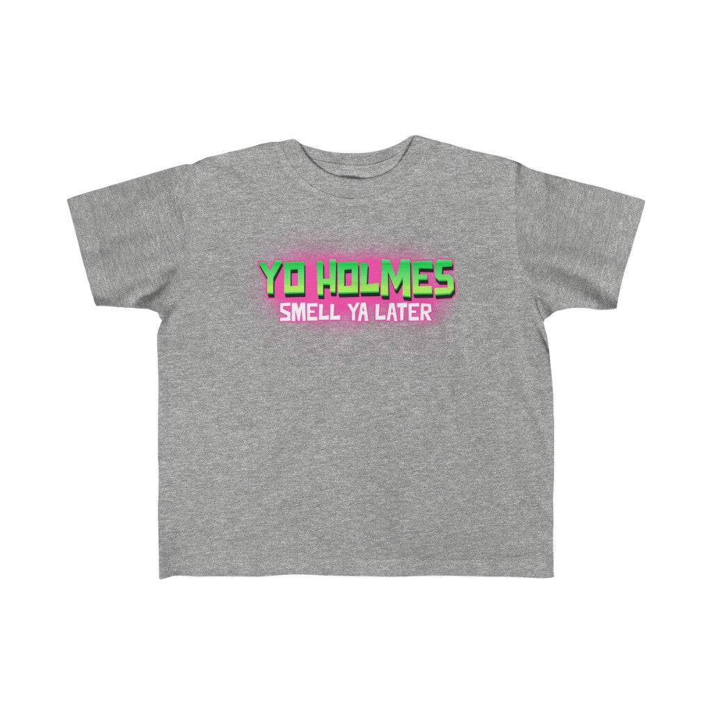 Fresh Prince of Bel-Air yo holmes smell ya later heather grey kids t-shirt from Phillygoat