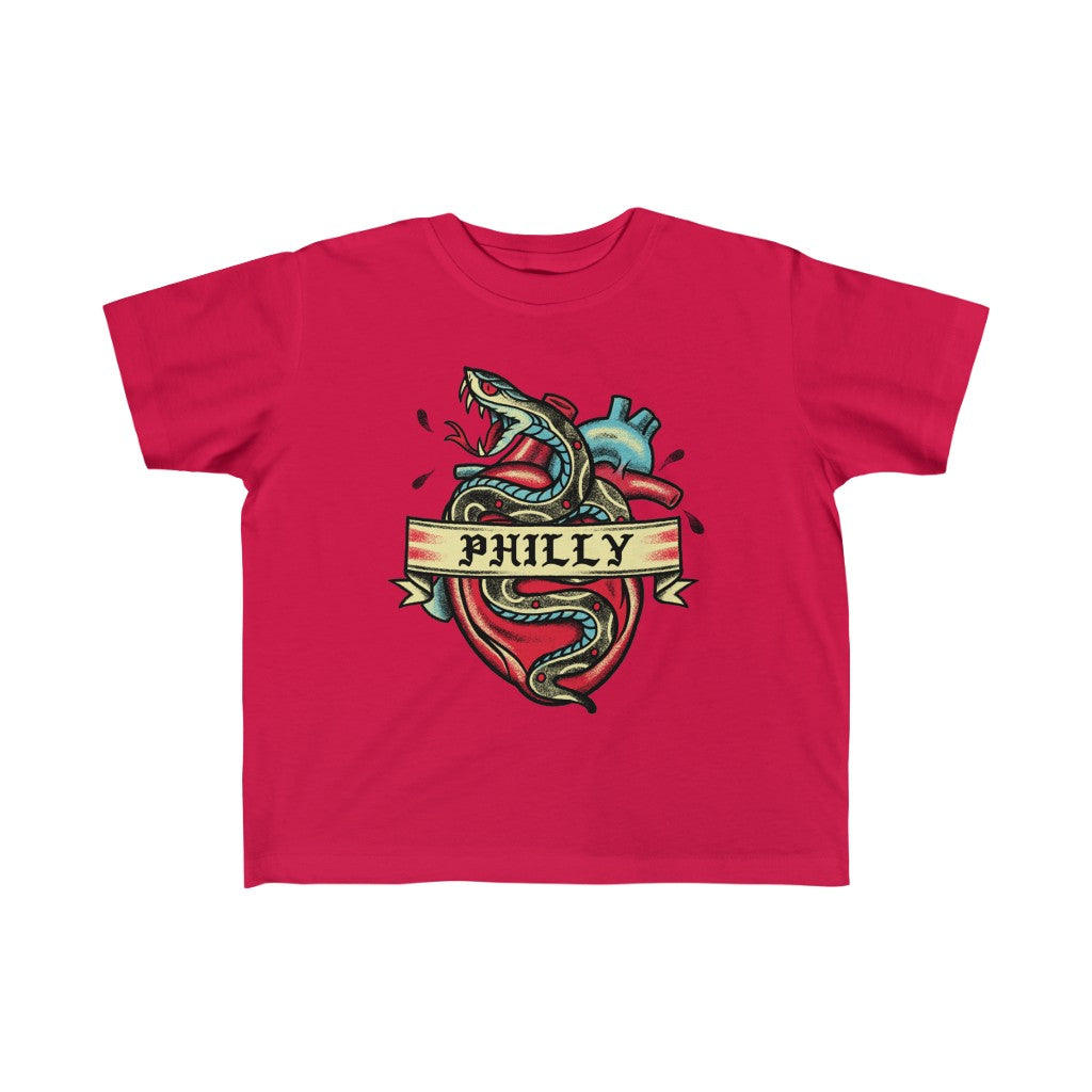 Philly Snake Tattoo Kids Tee