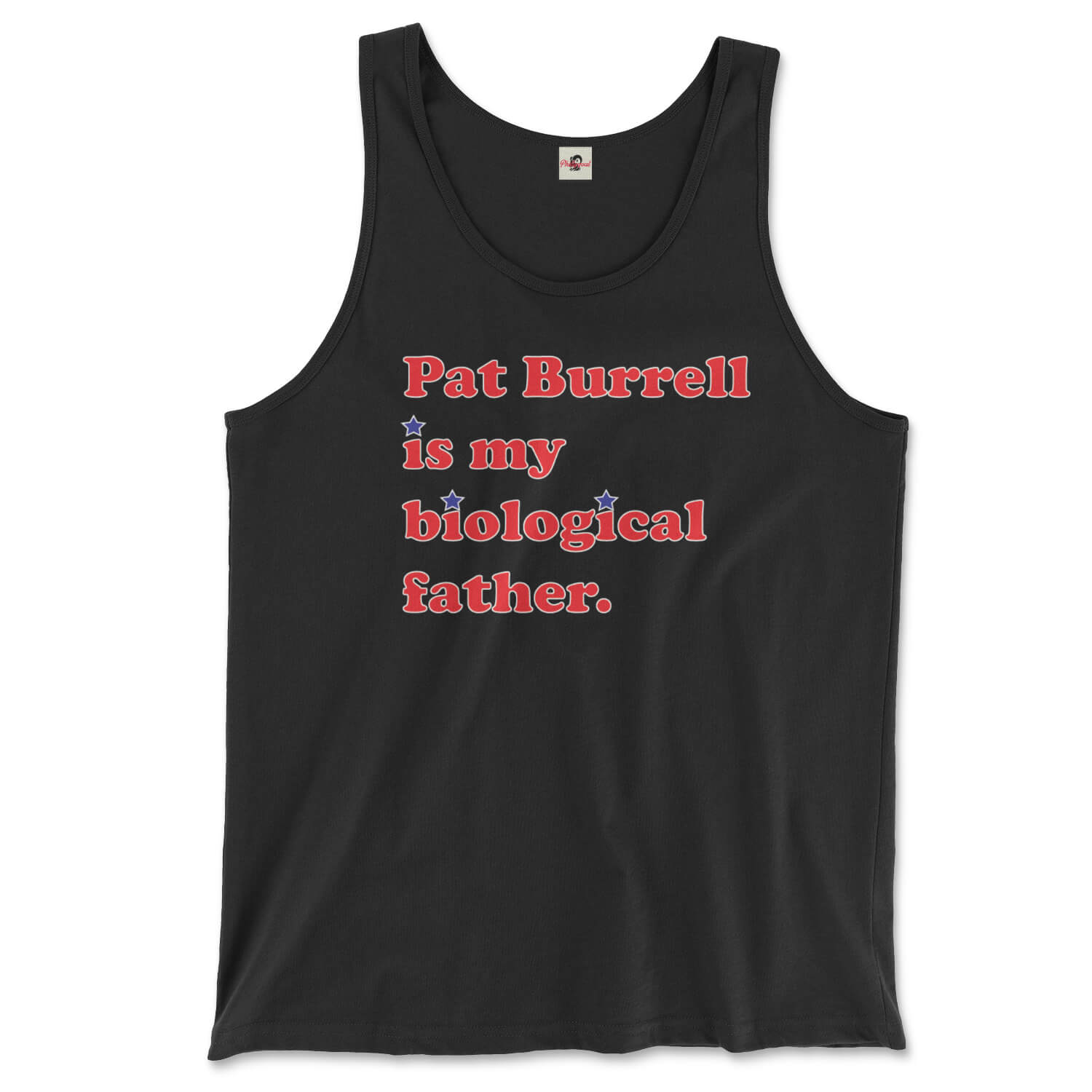 Pat Burrell Is My Biological Father Tank Top Tank Top Cotton,DTG,Men's Clothing,meta-size-chart-phillygoat-tank-top-bella-canvas-3480-sizing-chart,Regular fit,Summer Picks,Tank Tops,Unisex by Phillygoat – Philadelphia sports apparel