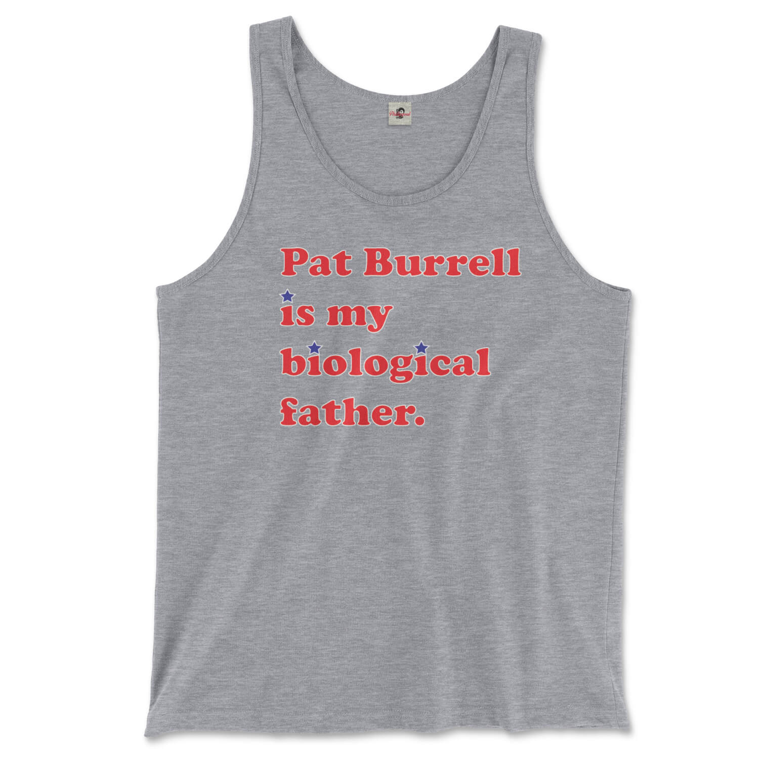 Pat Burrell Is My Biological Father Tank Top Tank Top Cotton,DTG,Men's Clothing,meta-size-chart-phillygoat-tank-top-bella-canvas-3480-sizing-chart,Regular fit,Summer Picks,Tank Tops,Unisex by Phillygoat – Philadelphia sports apparel