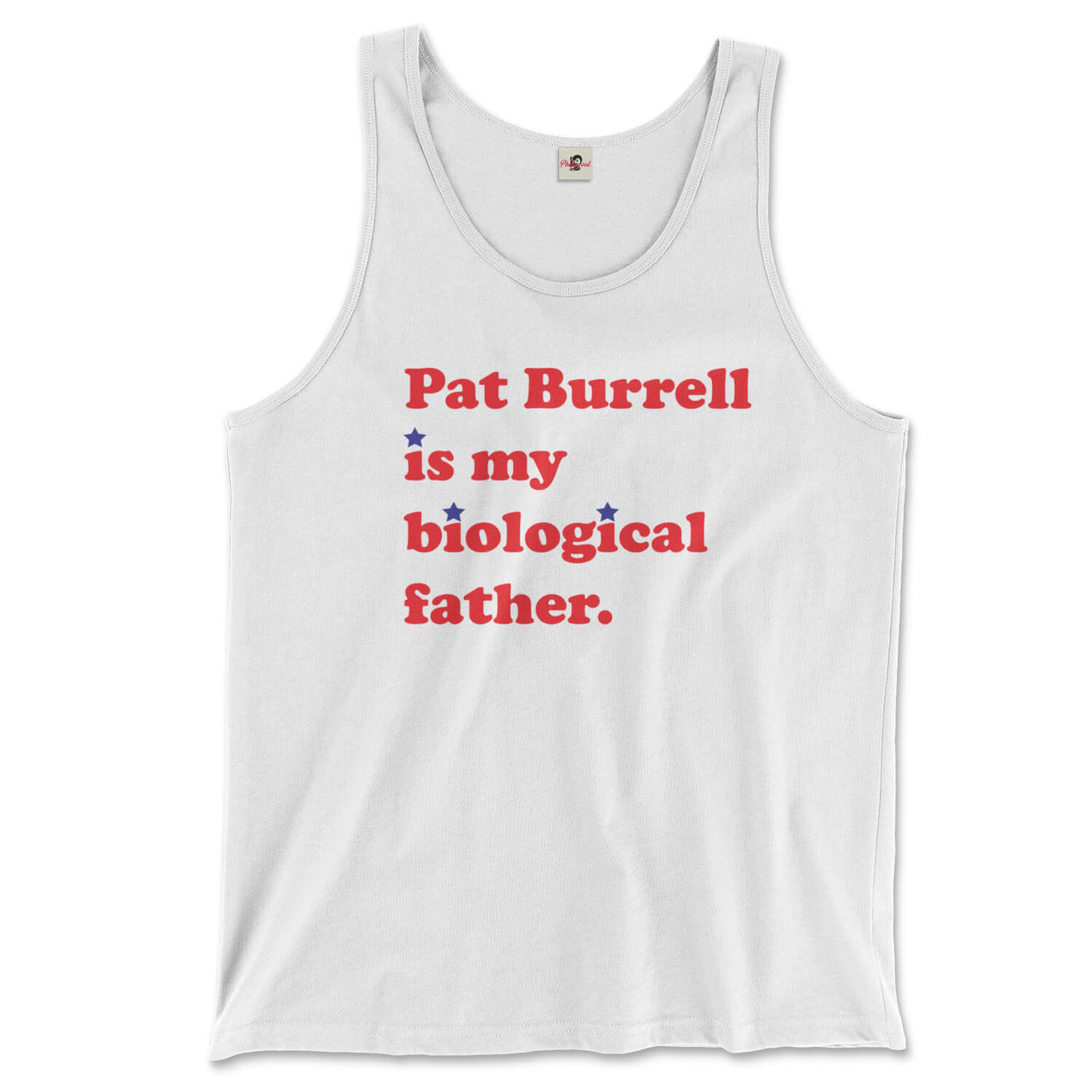 Pat Burrell Is My Biological Father Tank Top Tank Top Cotton,DTG,Men's Clothing,meta-size-chart-phillygoat-tank-top-bella-canvas-3480-sizing-chart,Regular fit,Summer Picks,Tank Tops,Unisex by Phillygoat – Philadelphia sports apparel