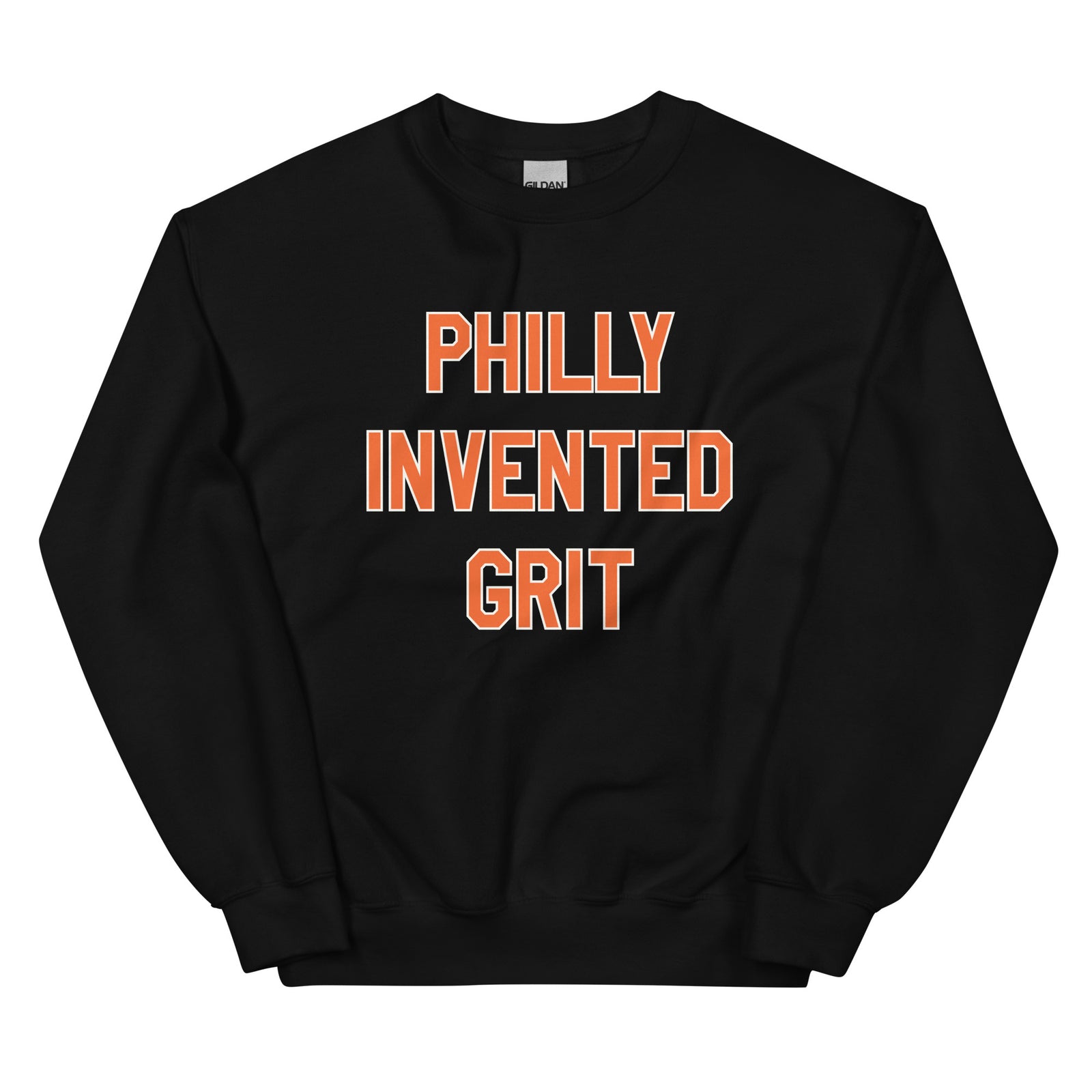 Philadelphia Flyers Philly invented grit black sweatshirt Phillygoat