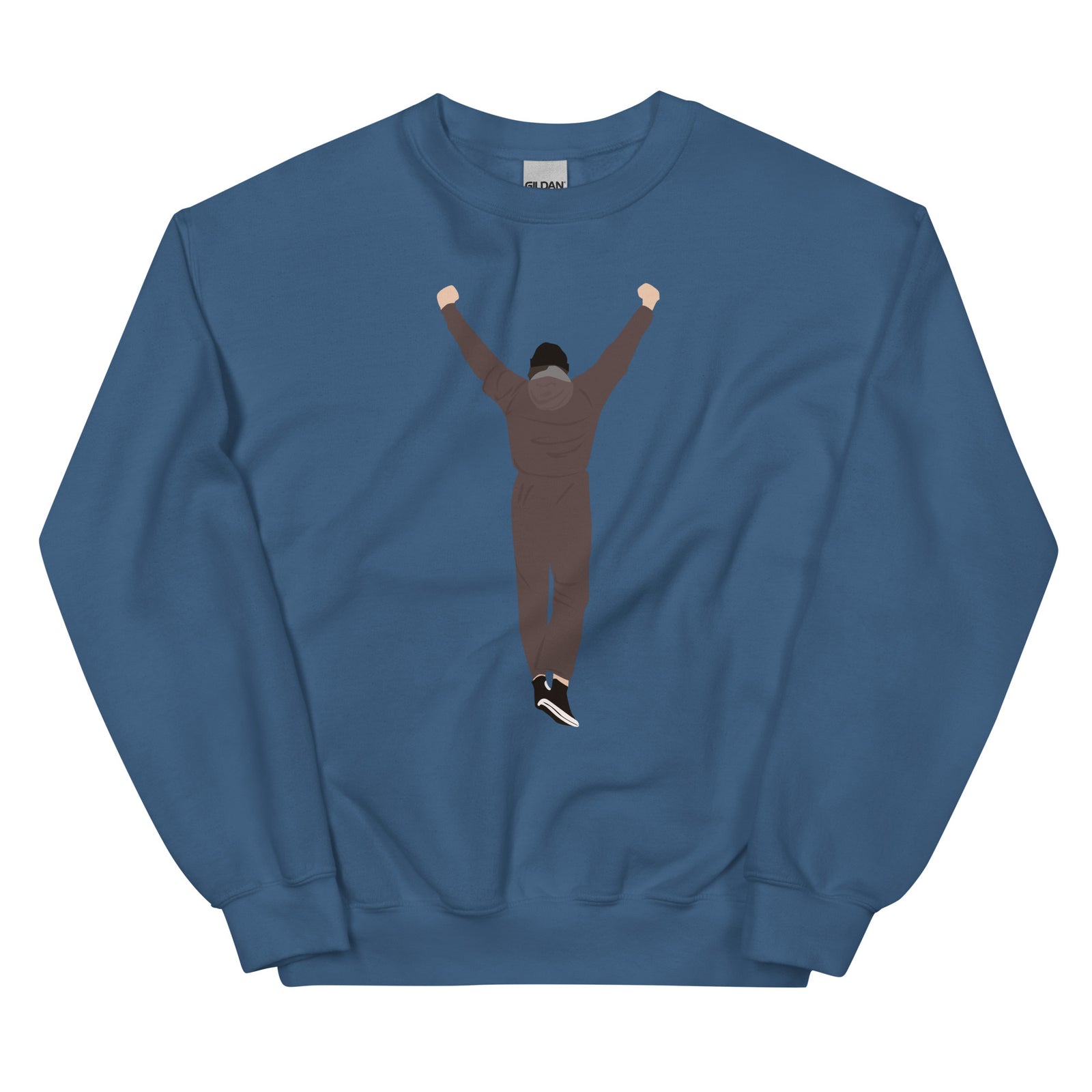 Rocky Balboa Philadelphia Philly victory indigo blue sweatshirt Phillygoat