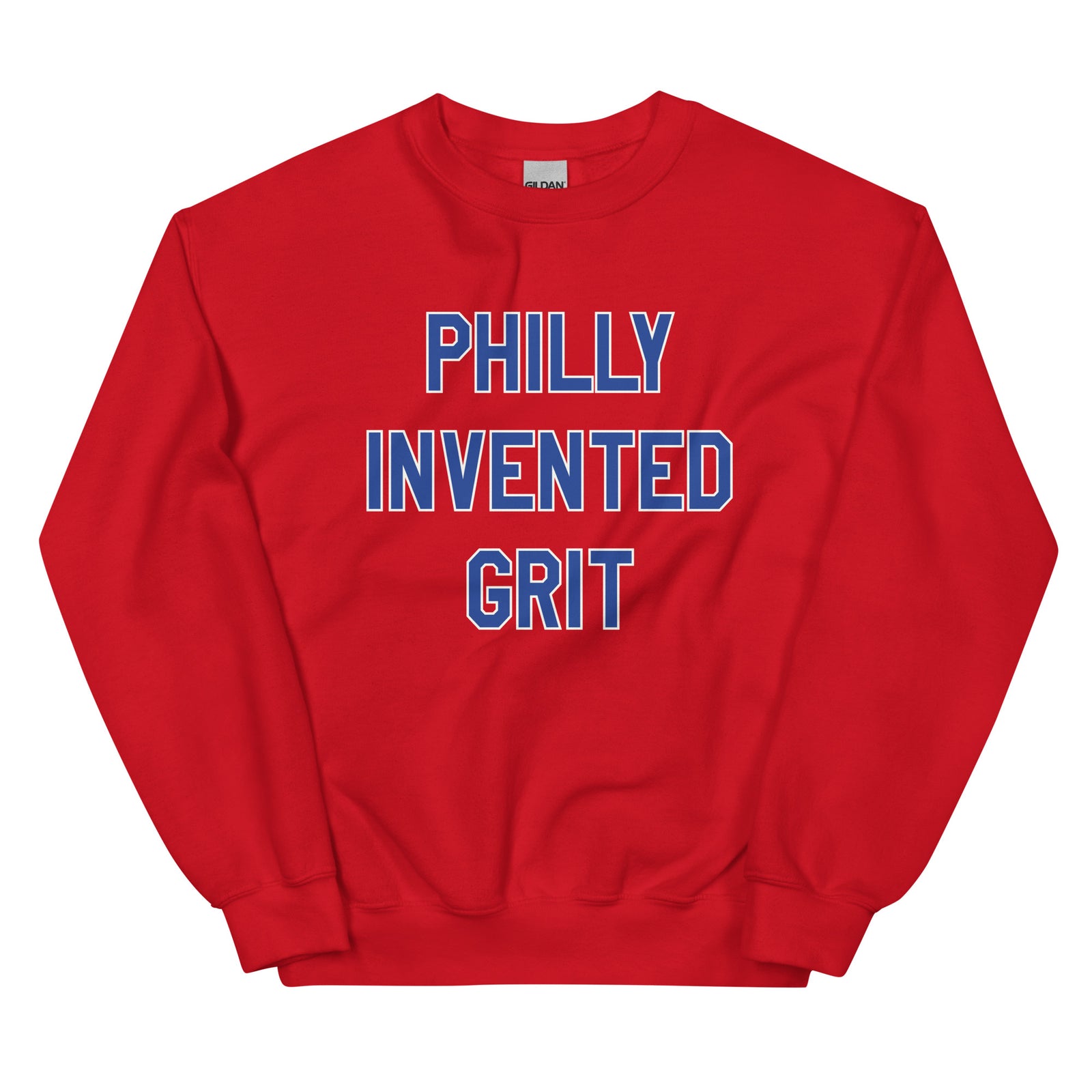 Philadelphia Flyers Philly invented grit red sweatshirt Phillygoat