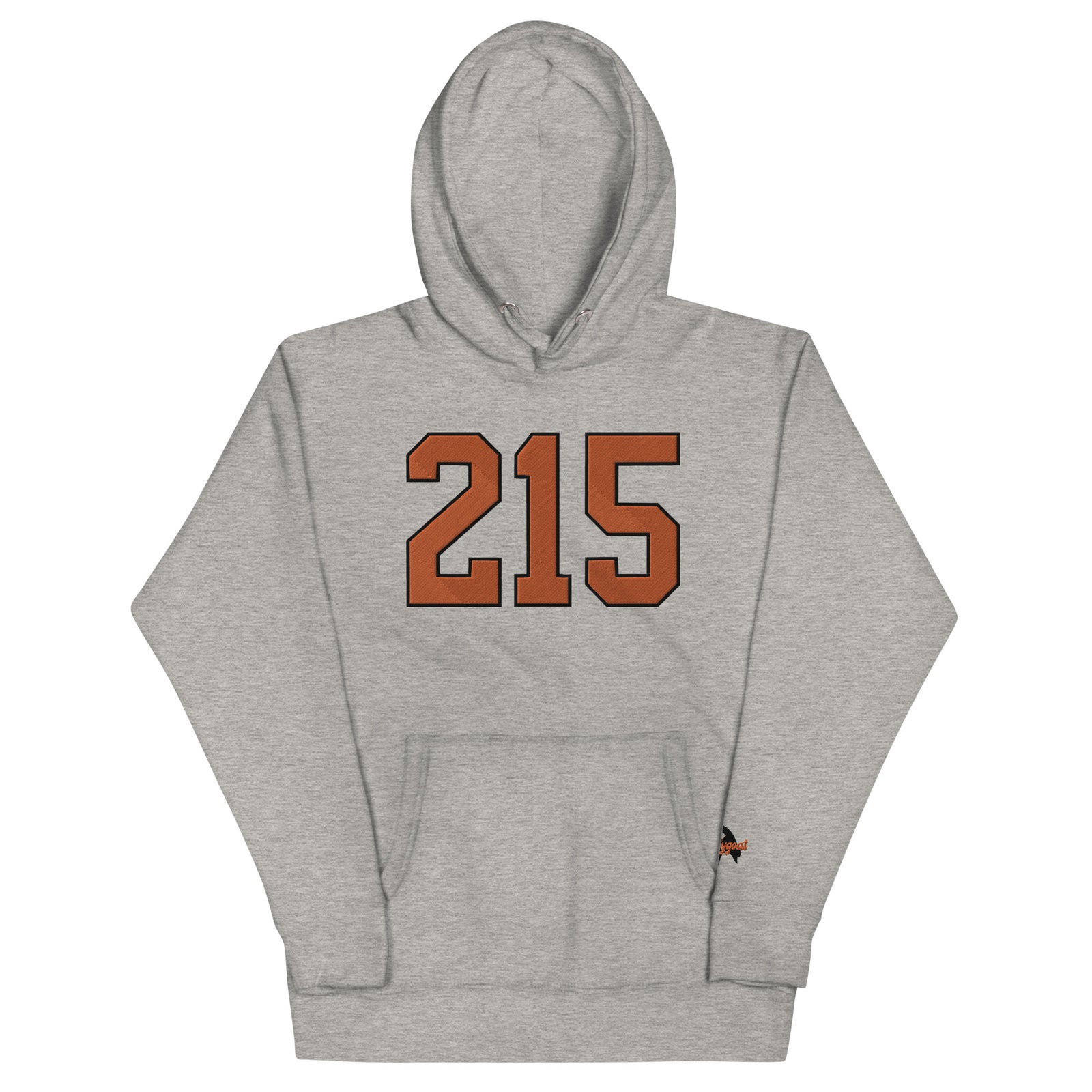 "215 Bully" Embroidered Hoodie