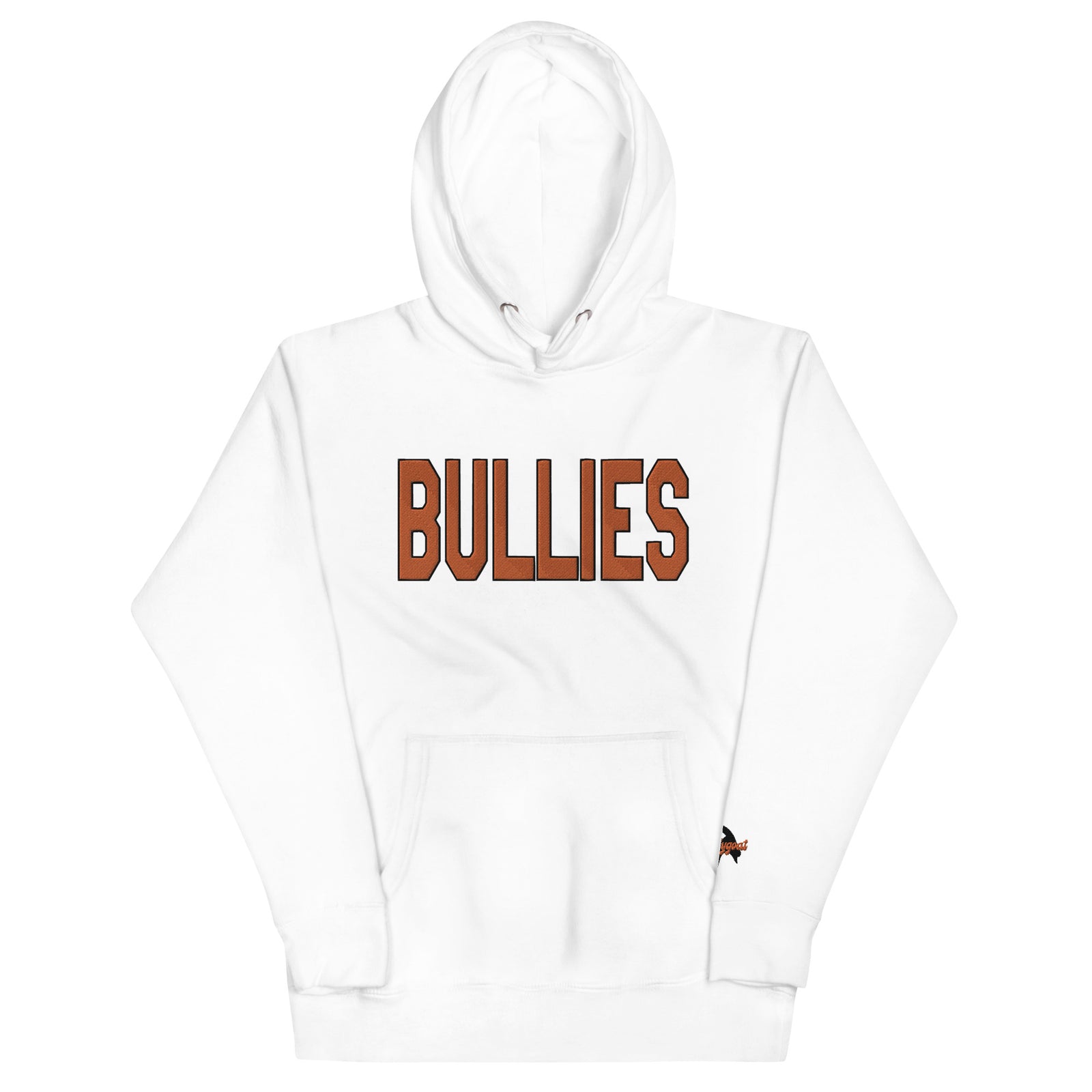 "Bullies" Embroidered Hoodie meta-size-chart-phillygoat-hoodie-cotton-heritage-m2580-premium-unisex-hoodie-size-chart by Phillygoat – Philadelphia sports apparel