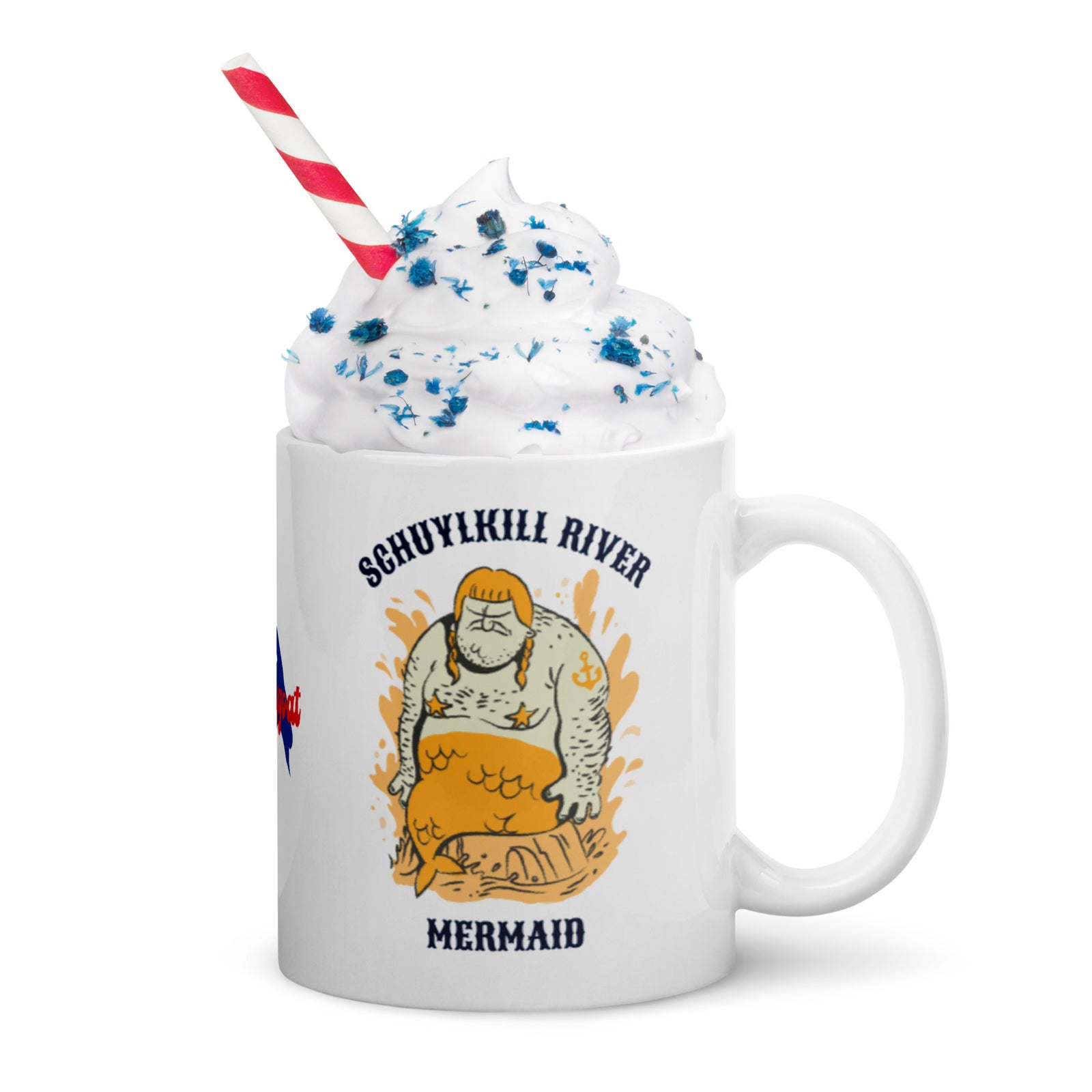 "Schuylkill River Mermaid" Mug