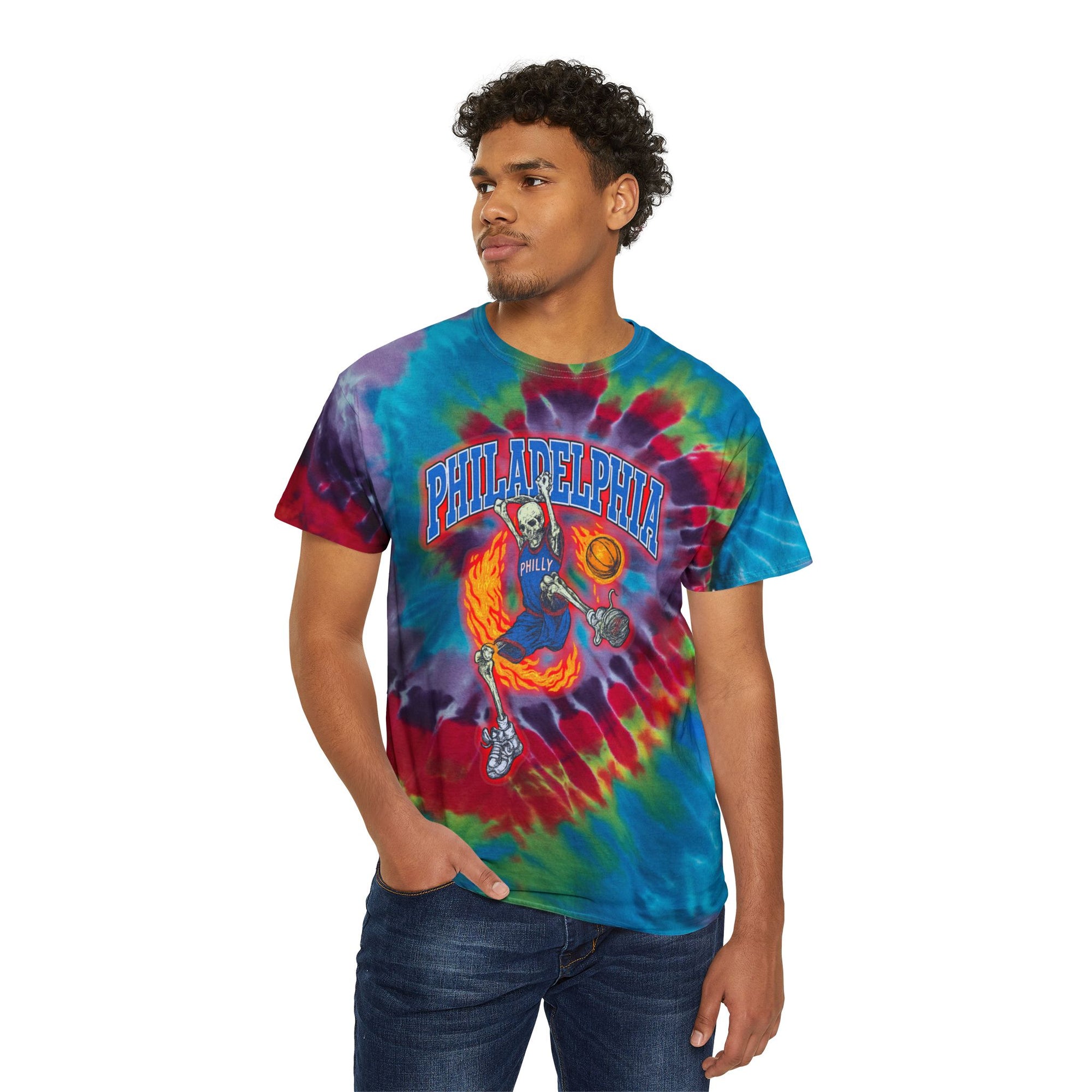 "Philadelphia Basketball  - Lithuania Grateful Dead Inspired" Tee