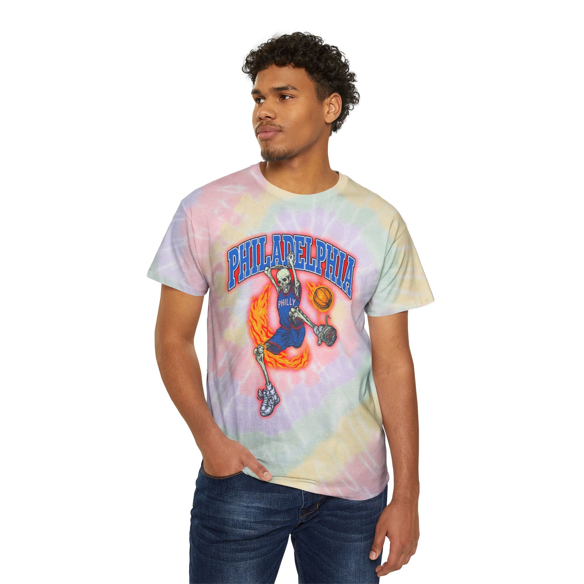 "Philadelphia Basketball  - Lithuania Grateful Dead Inspired" Tee