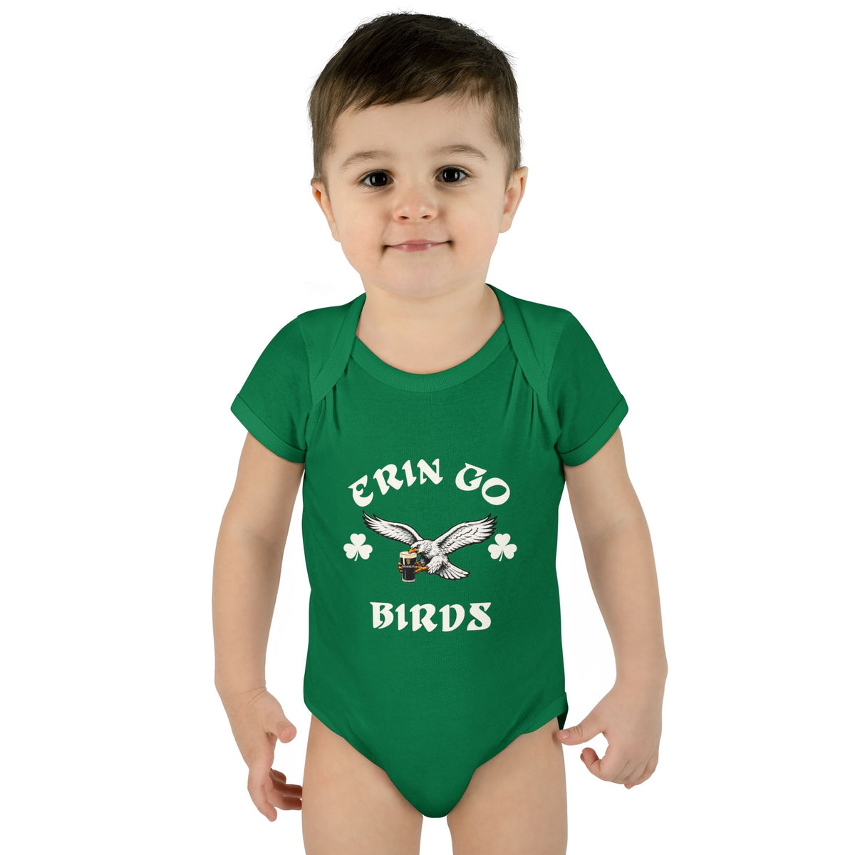 "Erin Go Birds" Baby Onesie