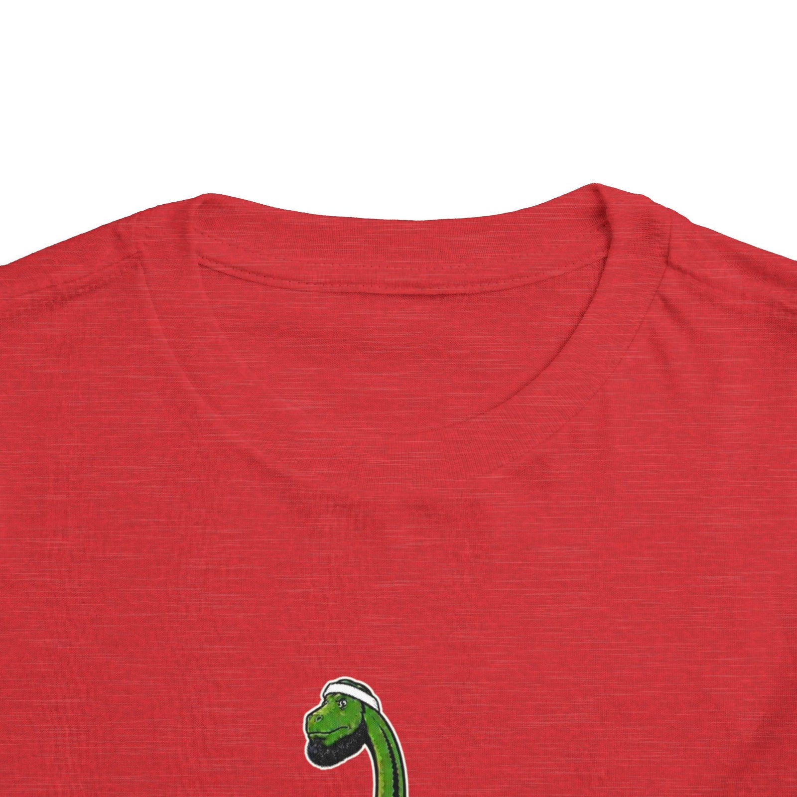 "LeBrontosaurus" Heather Red Toddler Tee