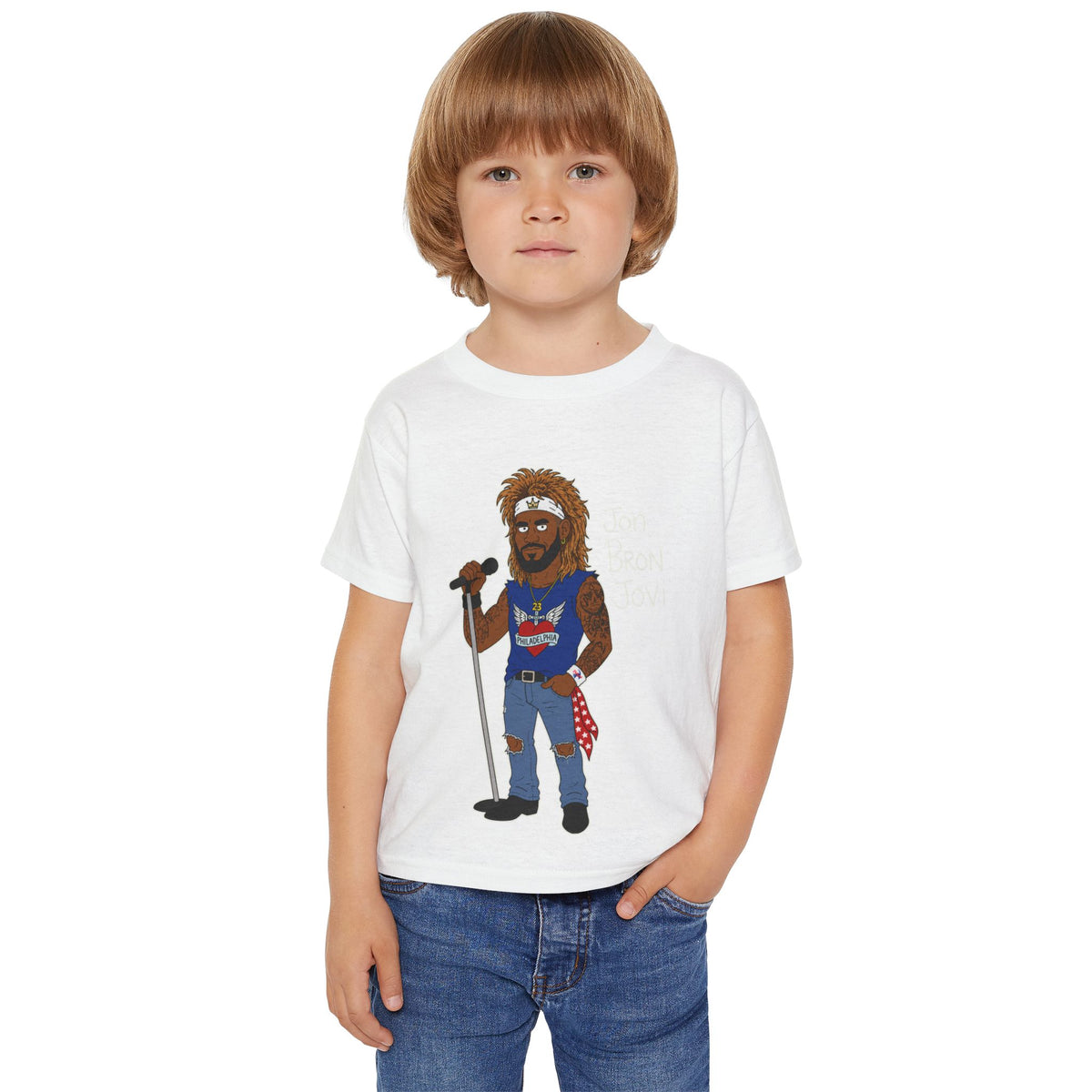 "Jon Bron Jovi" Toddler Tee