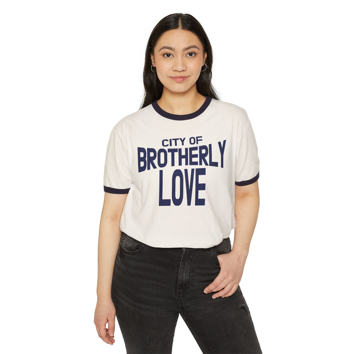 "City of Brotherly Love" John Lennon Ringer Tee