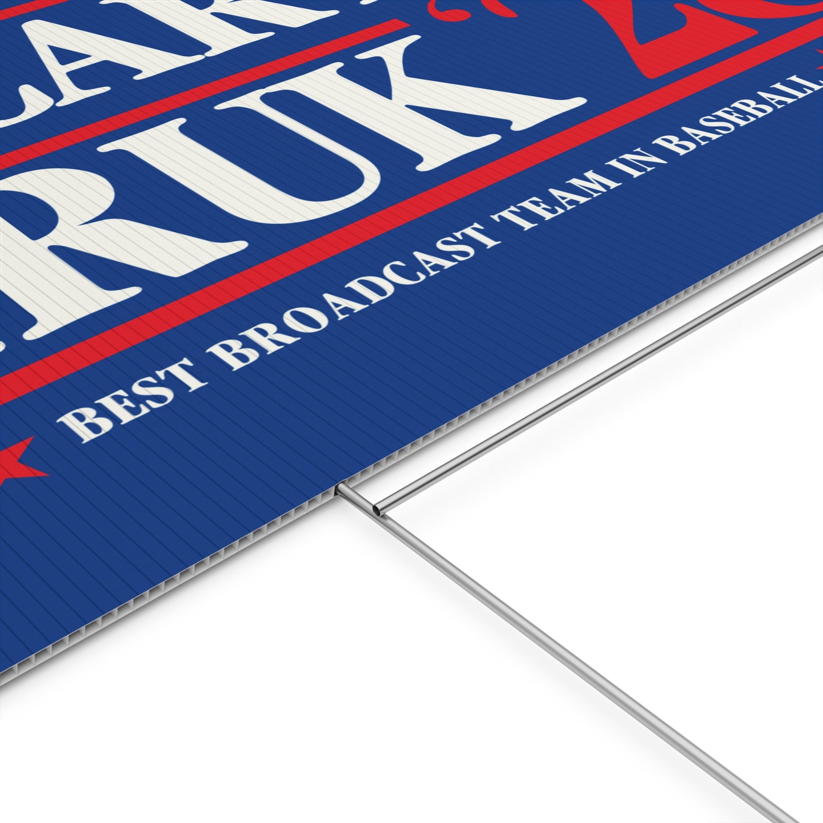 "McCarthy & Kruk '28" Yard Sign