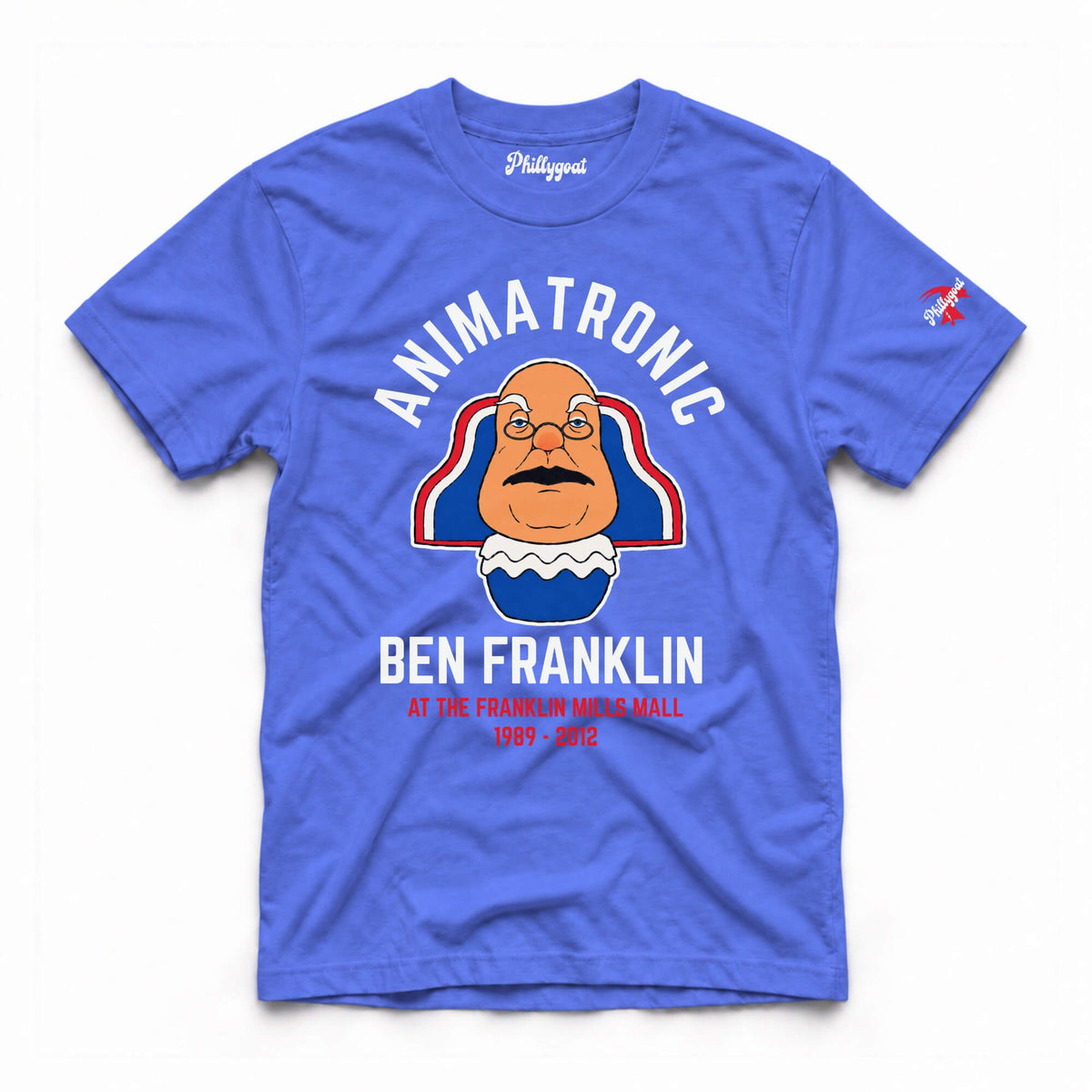 "Animatronic Ben Franklin" Comfort Colors Tee
