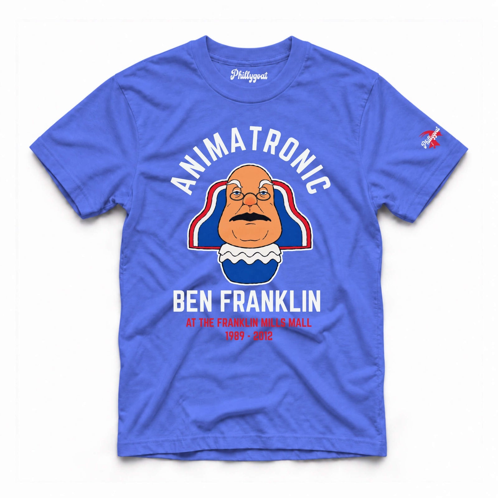 "Animatronic Ben Franklin" Comfort Colors Tee