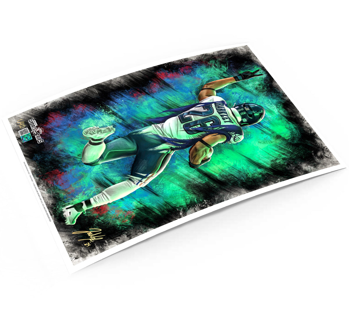 "Saquon Barkley 'HOMECOMING'" Art Piece