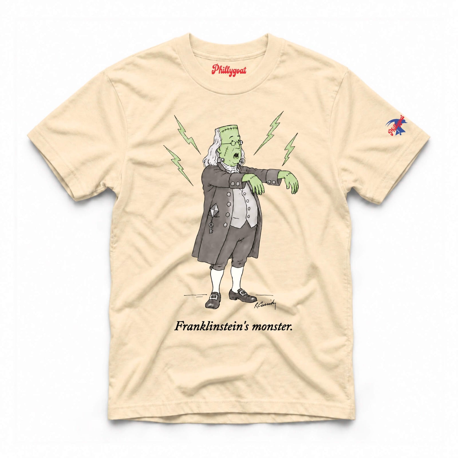 "Franklinstein's Monster" Comfort Colors Tee