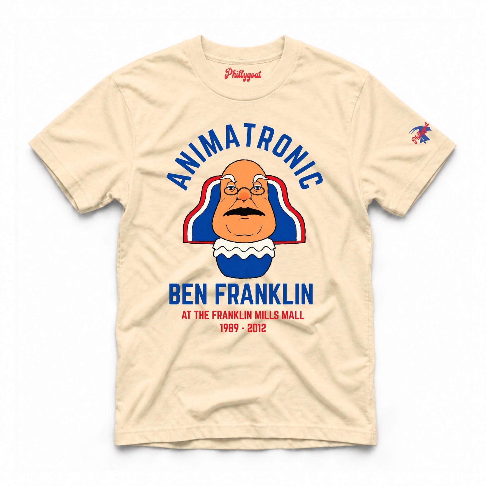 "Animatronic Ben Franklin" Comfort Colors Tee