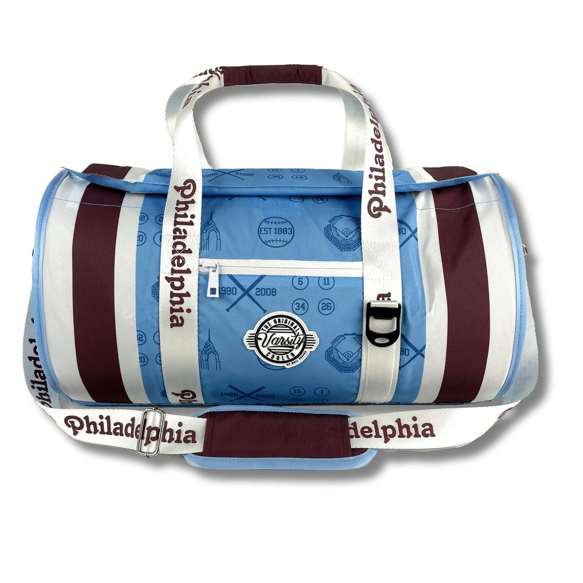 &quot;Philadelphia Baseball Duffle Cooler&quot; | Phillygoat x Varsity Cooler Collab