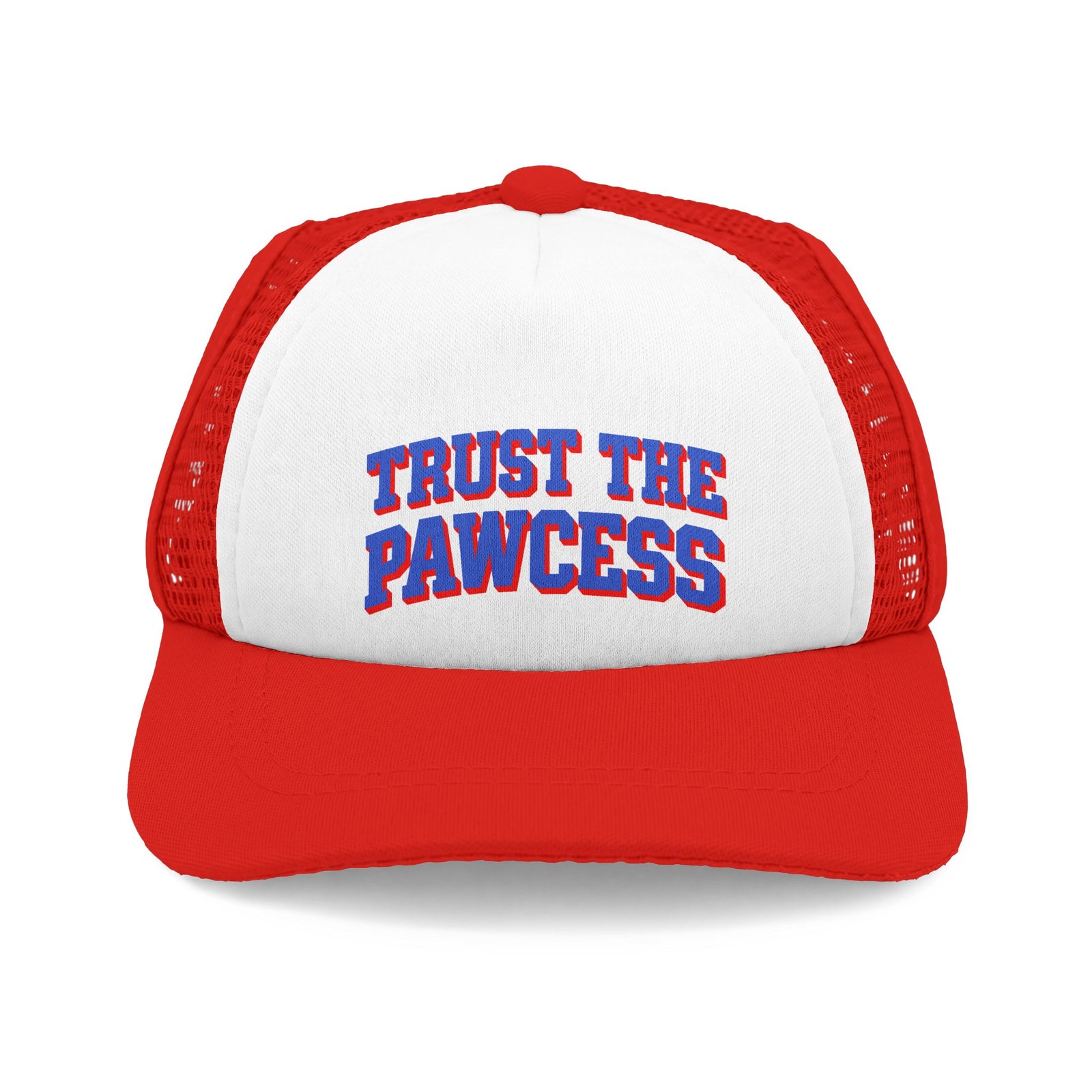 "Trust the Pawcess" Dog Trucker Hat