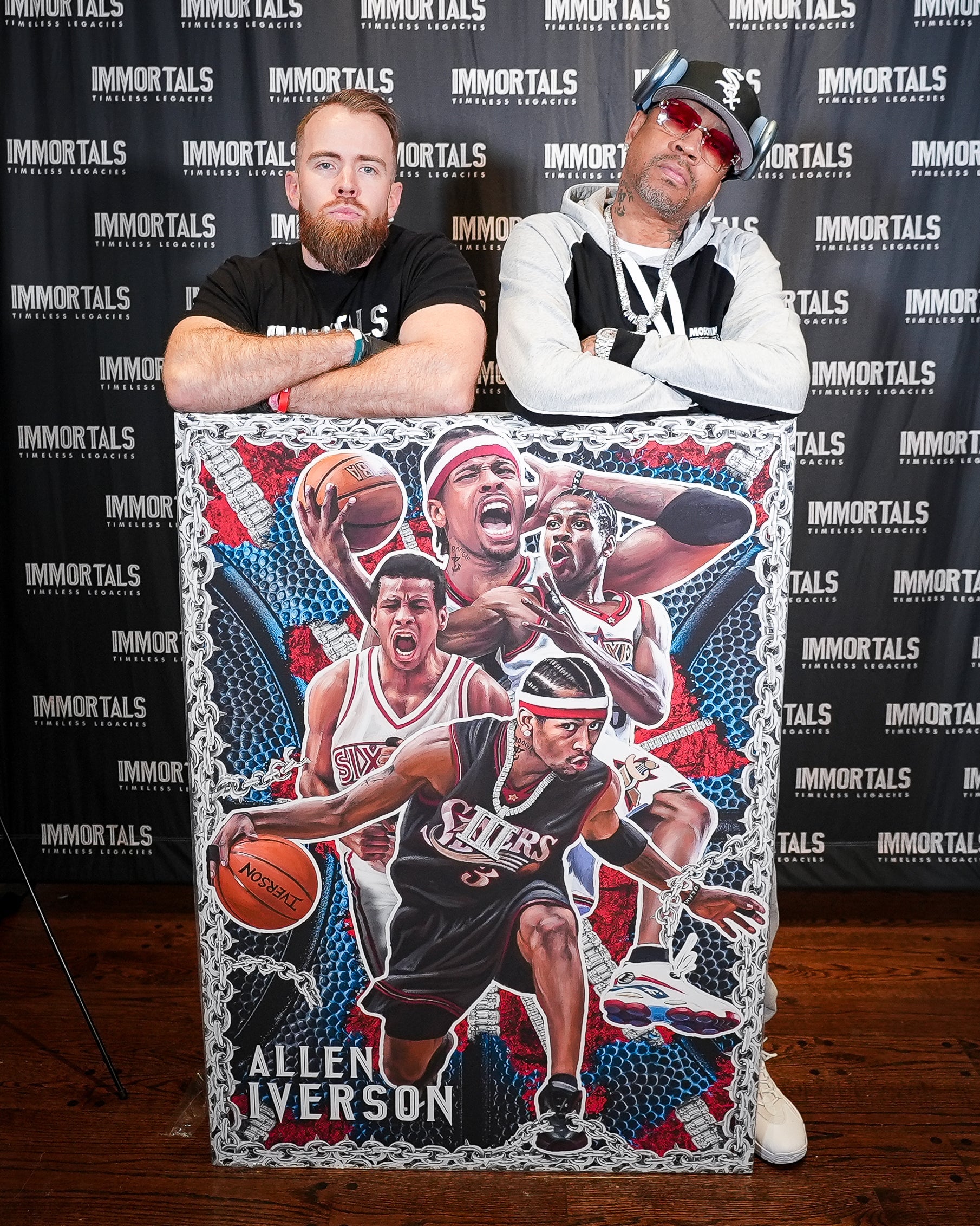 "Allen Iverson 'THE ANSWER' Immortals™ Collectible" Trading Cards