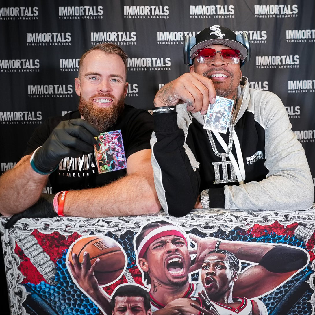 "Allen Iverson 'THE ANSWER' Immortals™ Collectible" Trading Cards