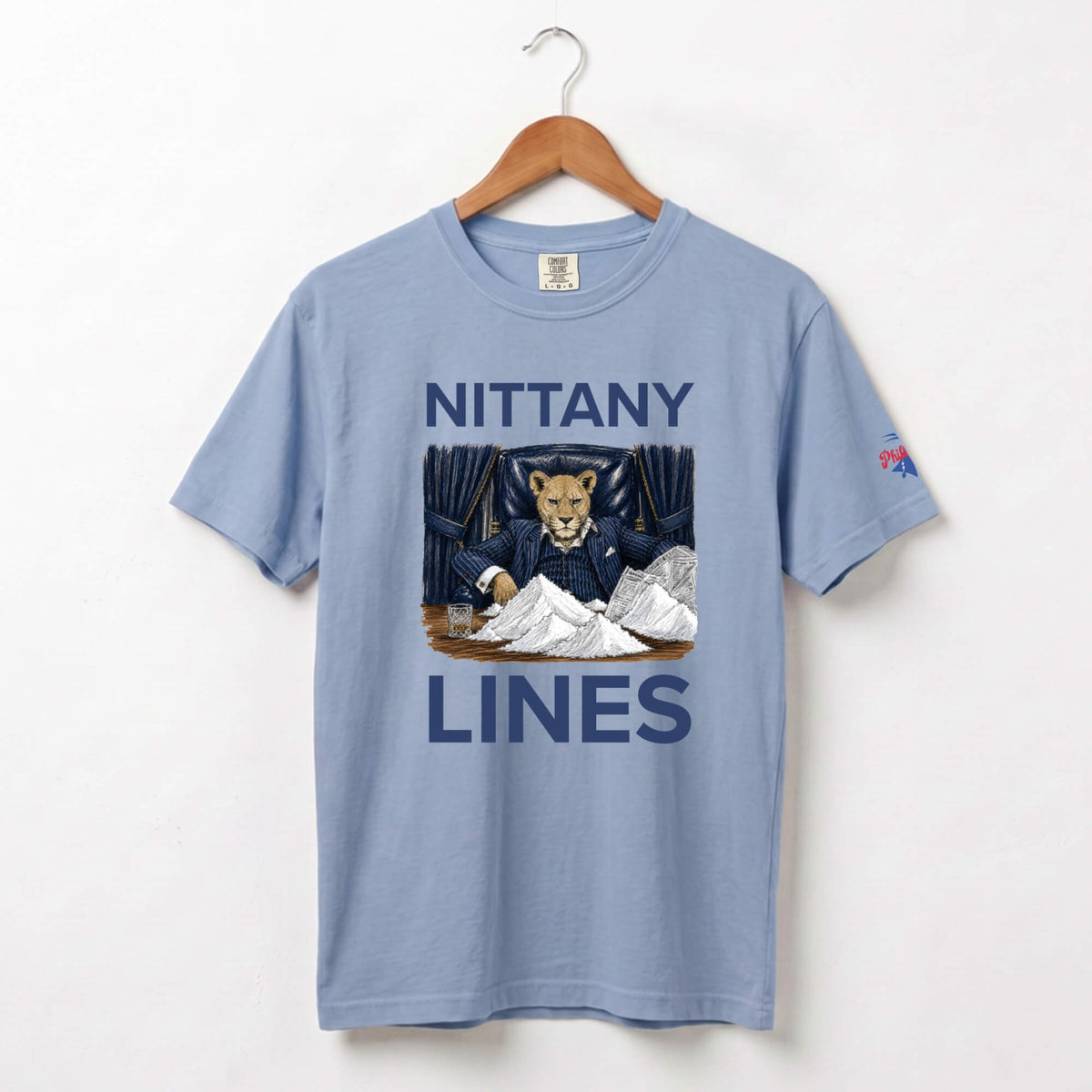 "Nittany Lines" Comfort Colors Tee
