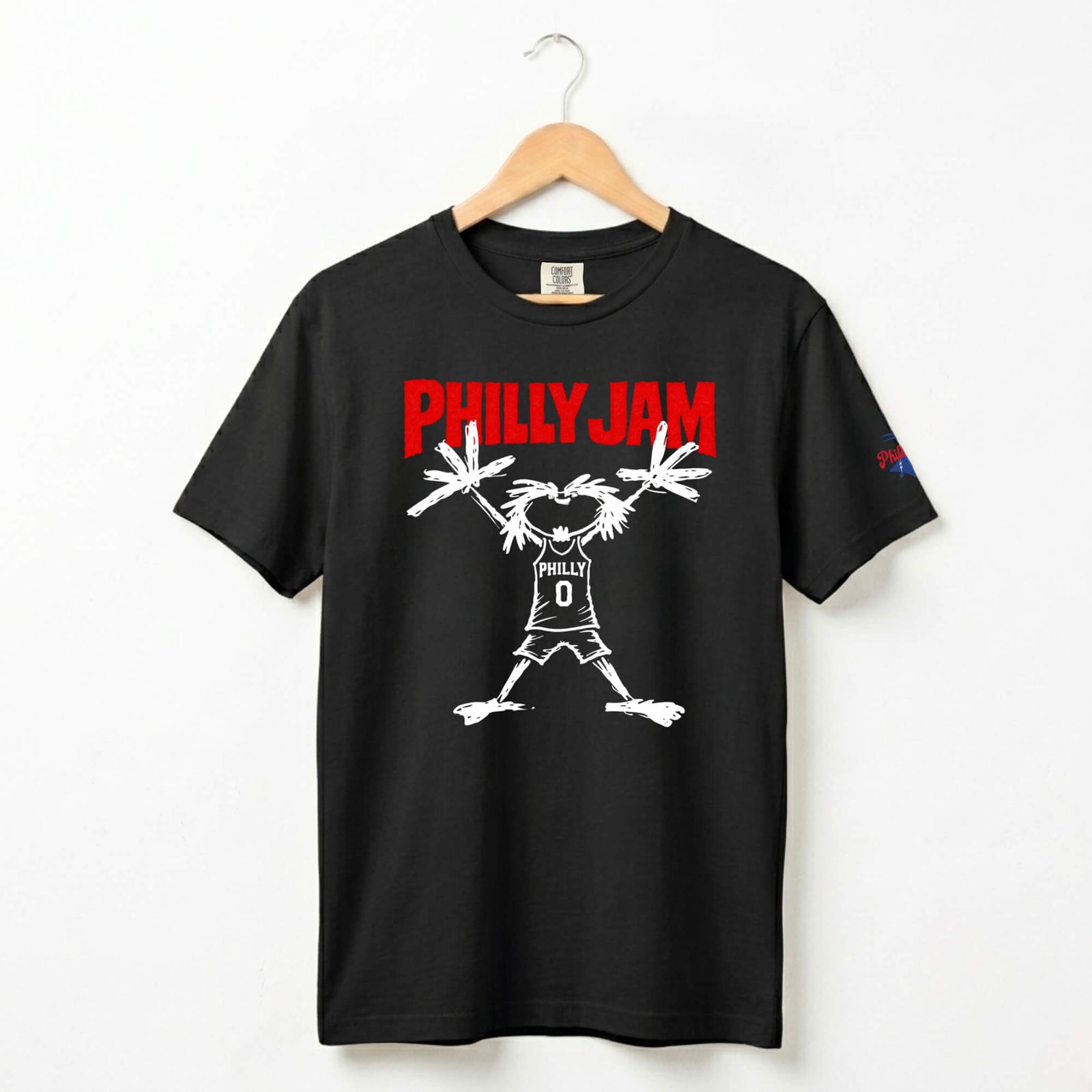 "Philly Jam Stickman" Comfort Colors Tee