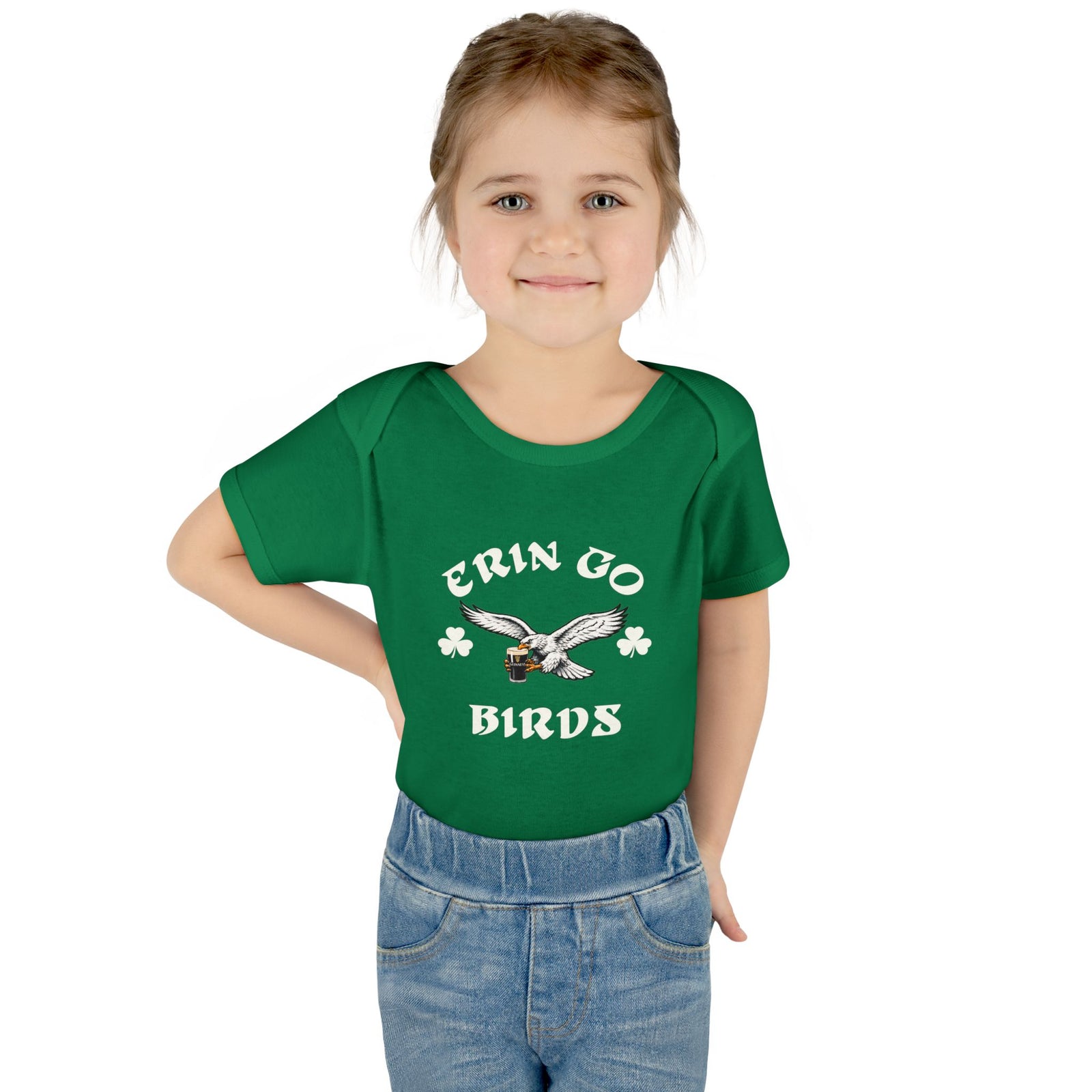 "Erin Go Birds" Baby Onesie
