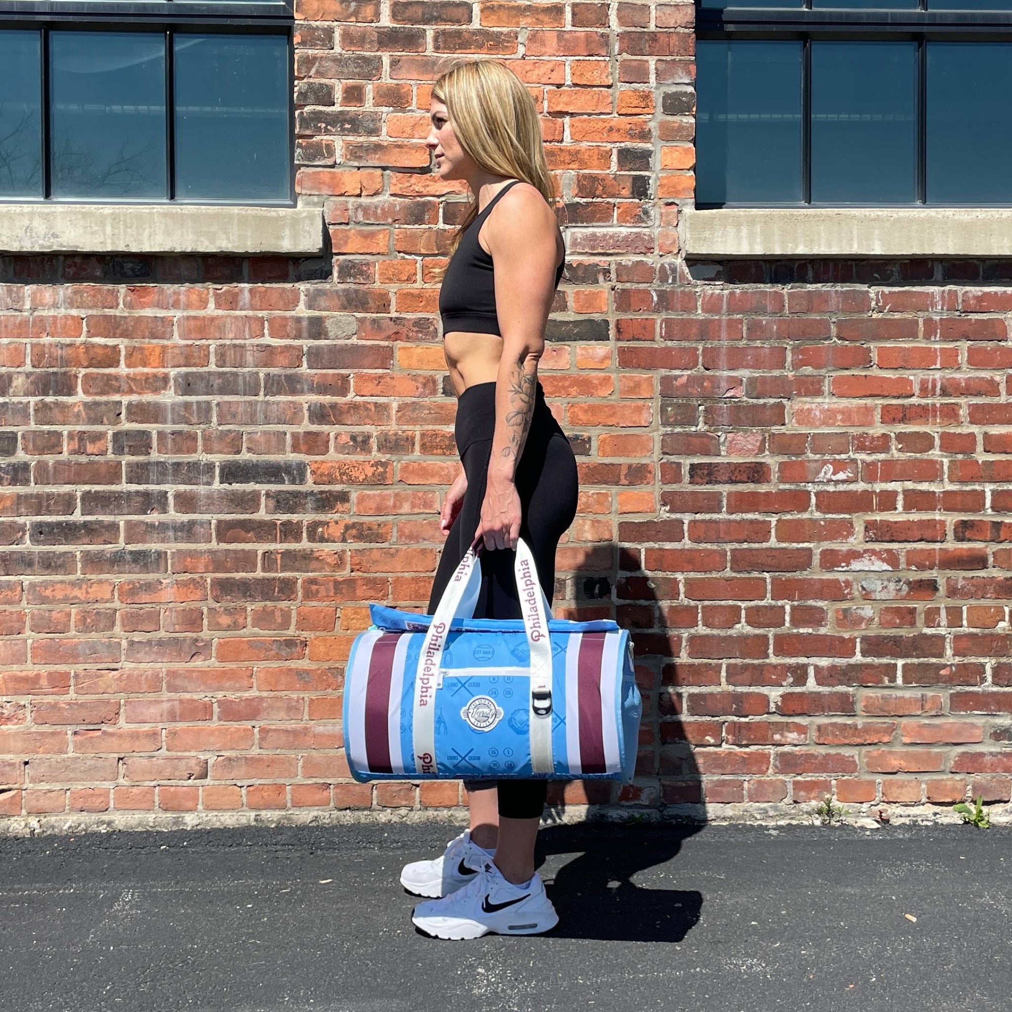 "Philadelphia Baseball Duffle Cooler" | Phillygoat x Varsity Cooler Collab