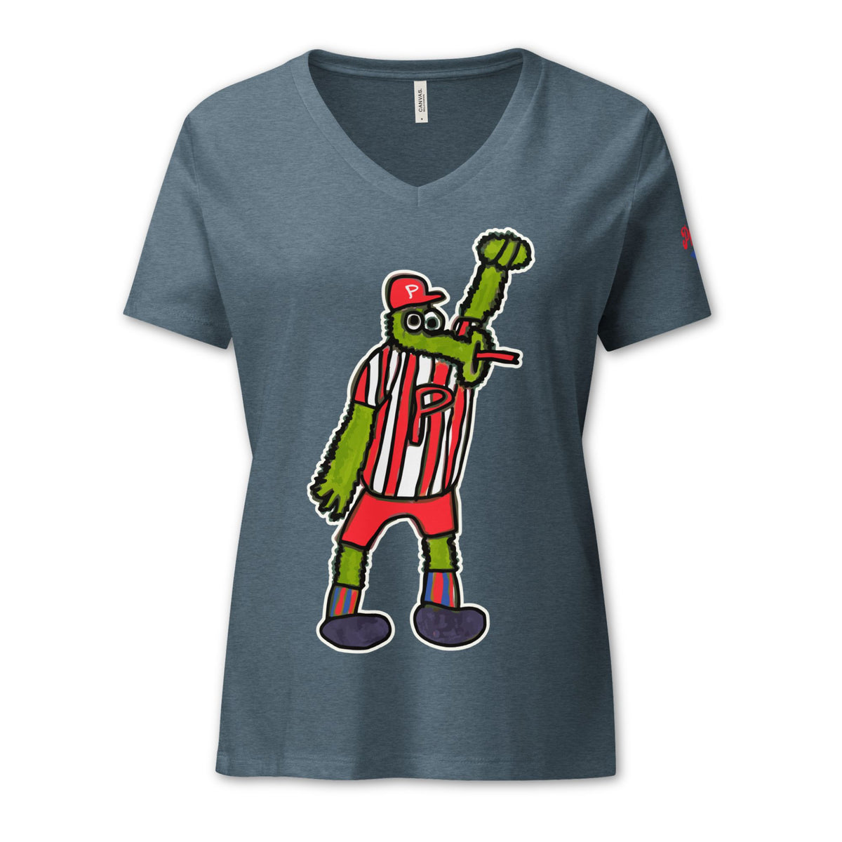 "Devin's Phan Art for CHOP" Women's V-neck Tee