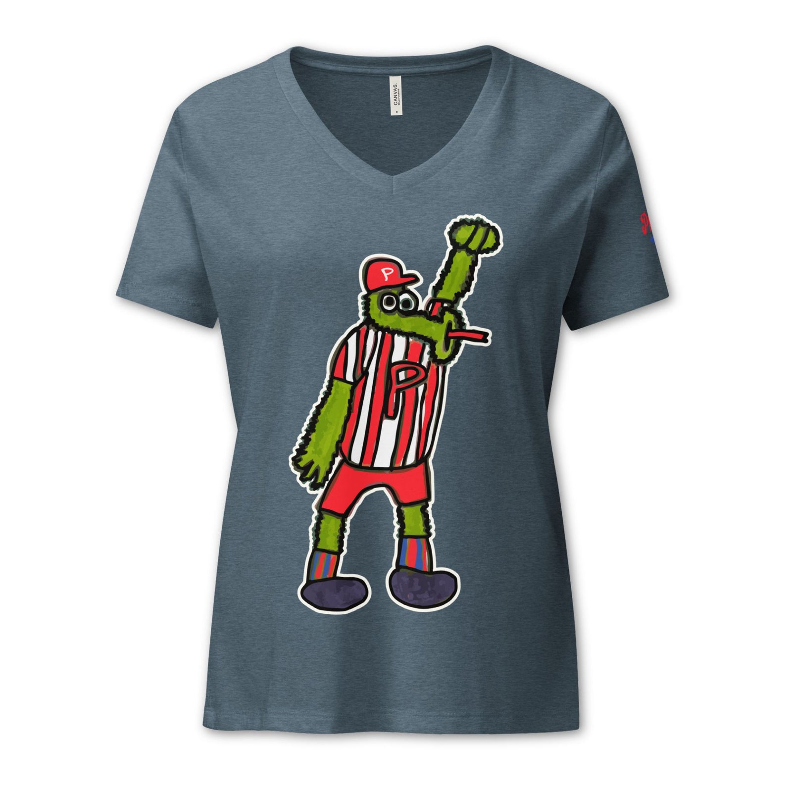"Devin's Phan Art for CHOP" Women's V-neck Tee