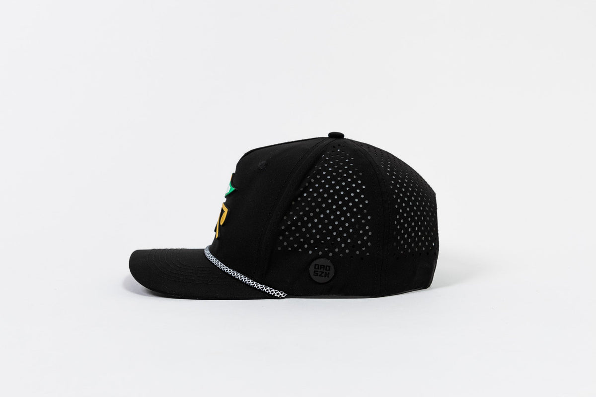 "Broken Golf Club" DAD SZN Collab - Black Performance Hat