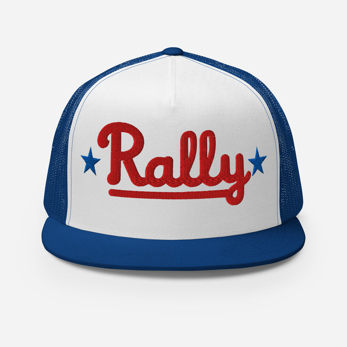 Philadelphia Phillies Rally Cap blue and white trucker cap by Phillygoat