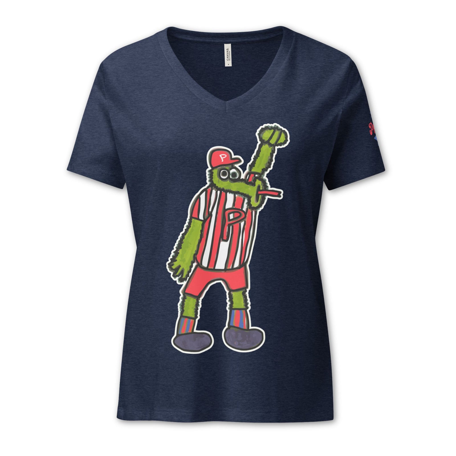 "Devin's Phan Art for CHOP" Women's V-neck Tee