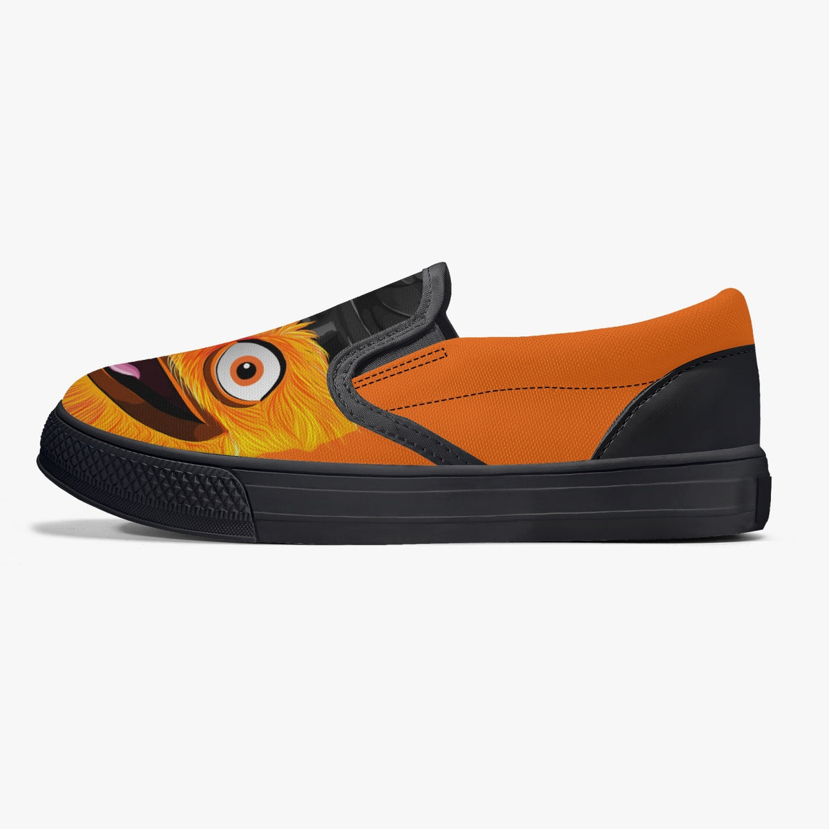 "Ice Monsters" Kids Slip-on Canvas Shoes