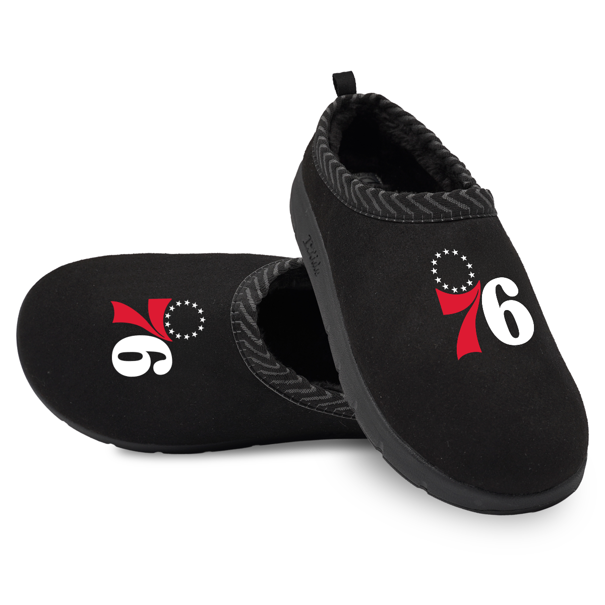 "Philadelphia 76ers Primary Logo" Officially Licensed Mission Slippers