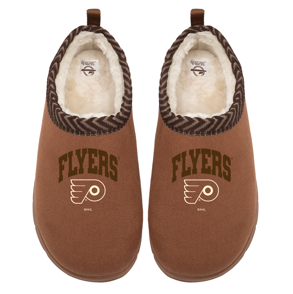 "Philadelphia Flyers Tonal Pop" Officially Licensed Mission Slippers