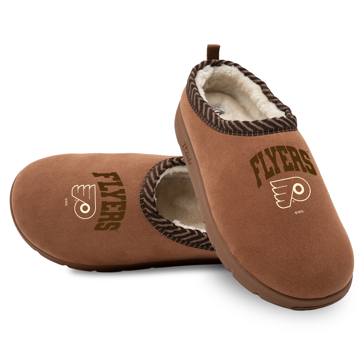 "Philadelphia Flyers Tonal Pop" Officially Licensed Mission Slippers