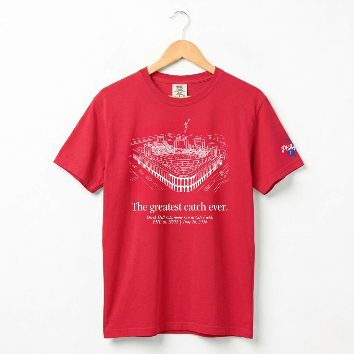 "The Greatest Catch Ever" Comfort Colors Tee