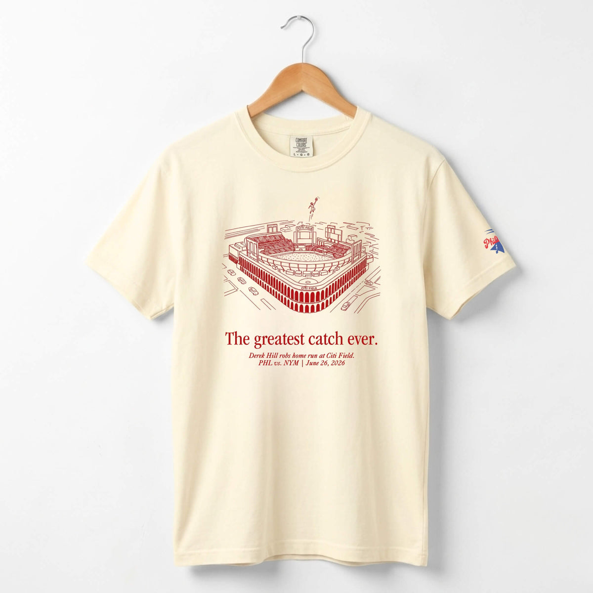 "The Greatest Catch Ever" Comfort Colors Tee