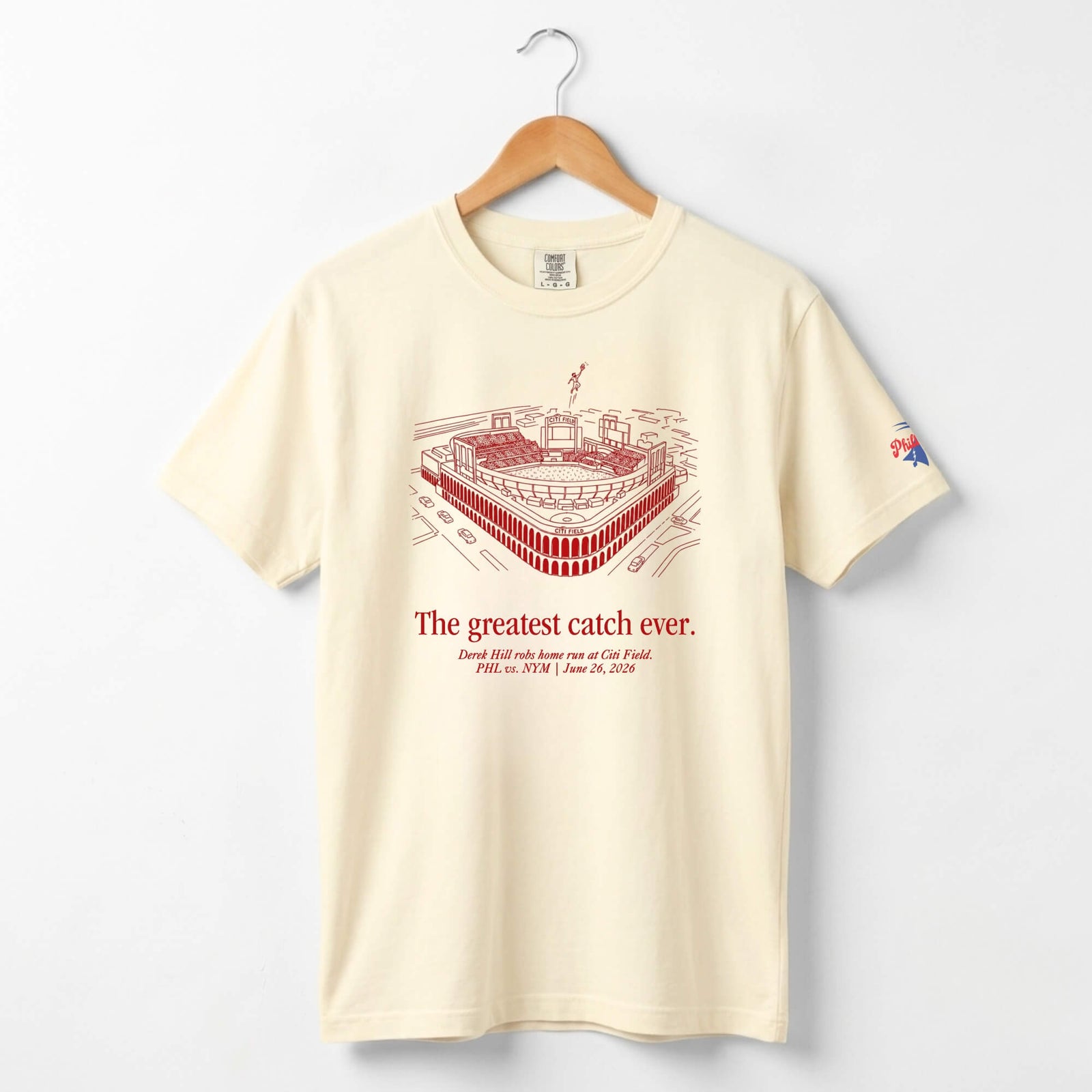 "The Greatest Catch Ever" Comfort Colors Tee