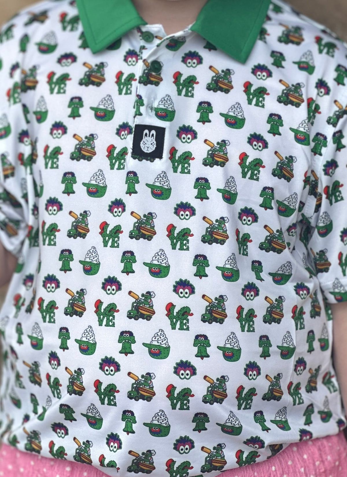 "The Green Menace" Children's Polo