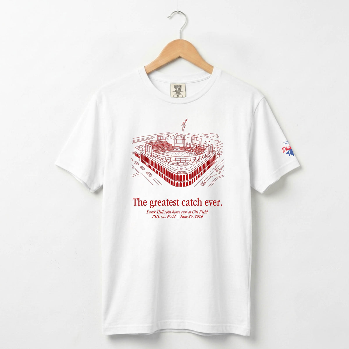 "The Greatest Catch Ever" Comfort Colors Tee
