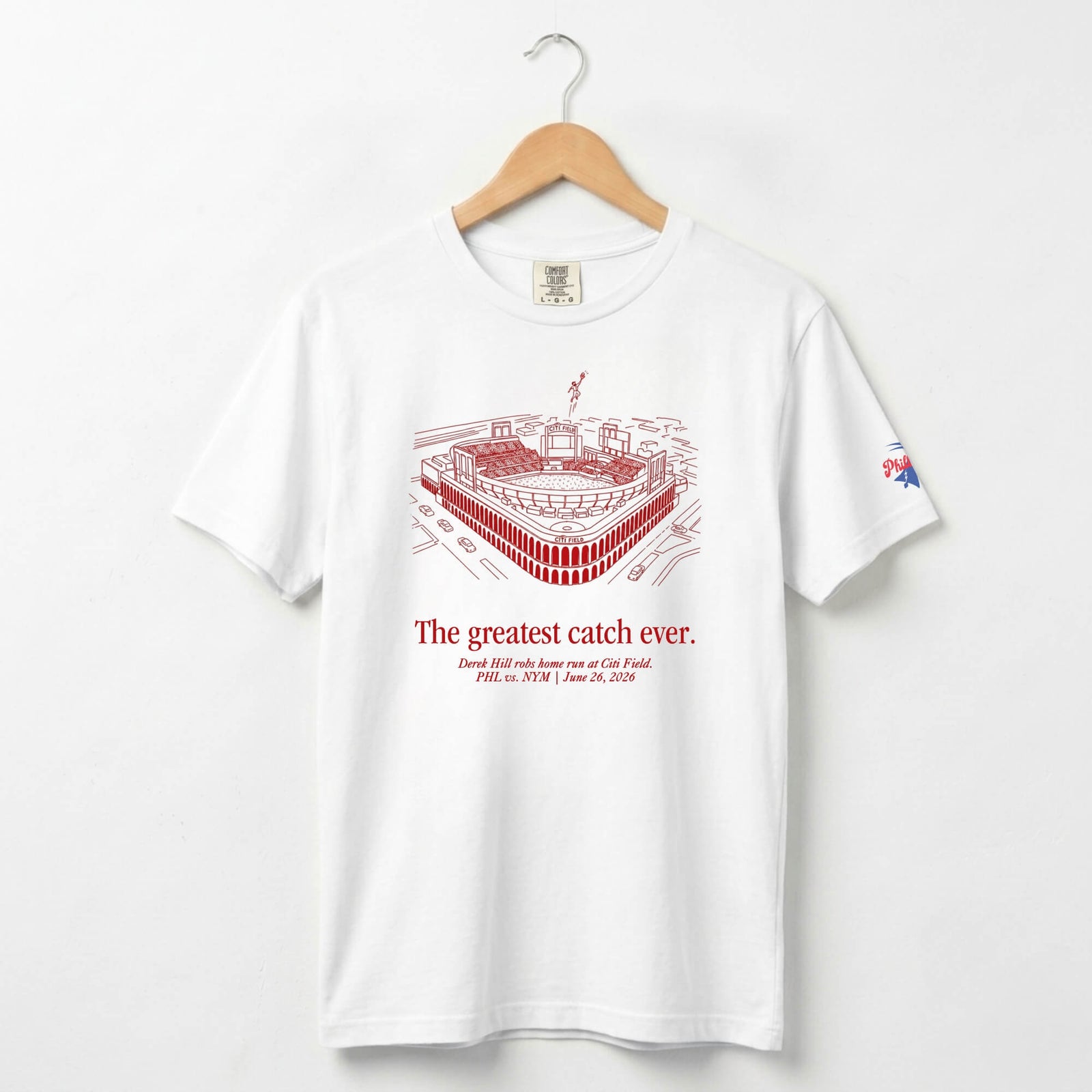 "The Greatest Catch Ever" Comfort Colors Tee