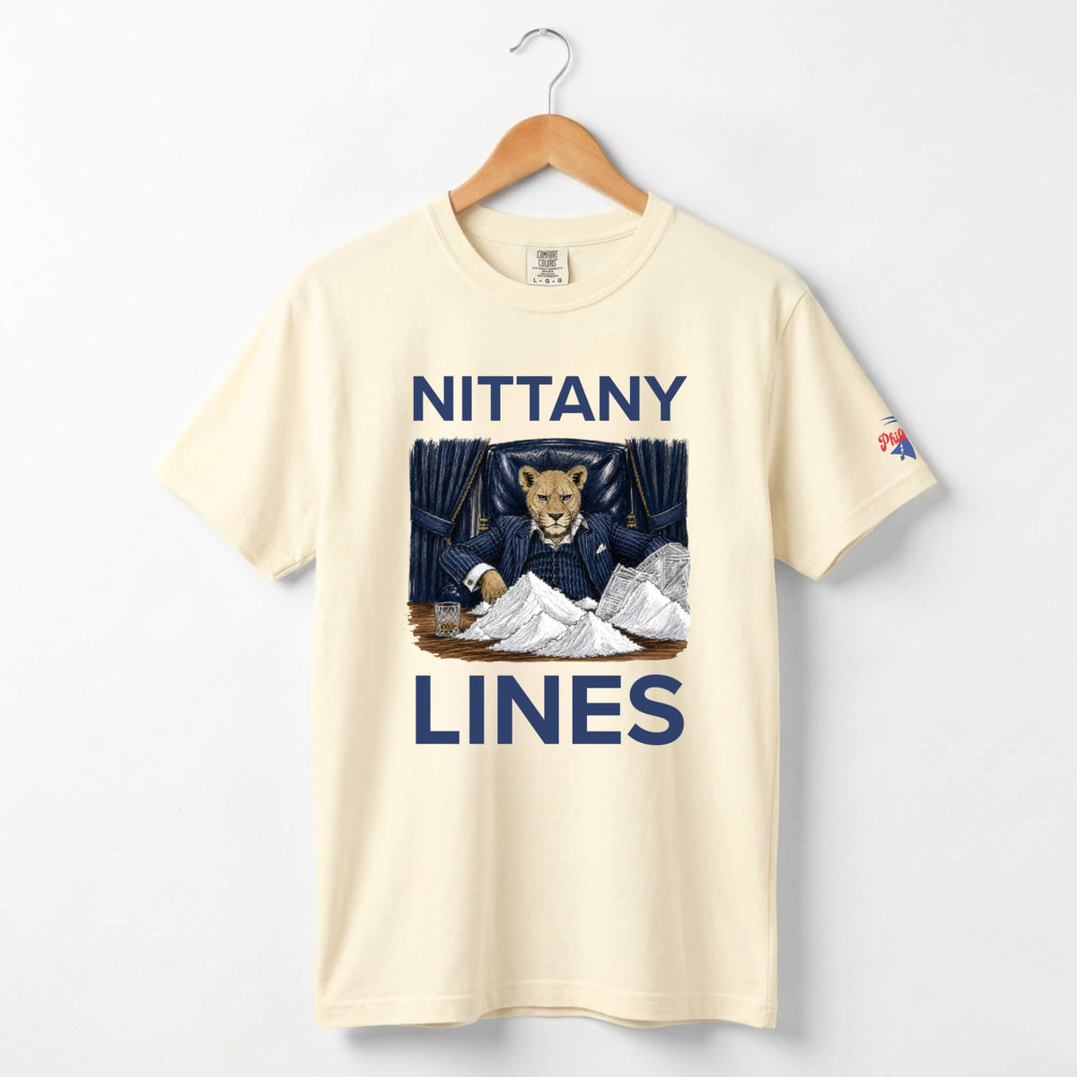 "Nittany Lines" Comfort Colors Tee