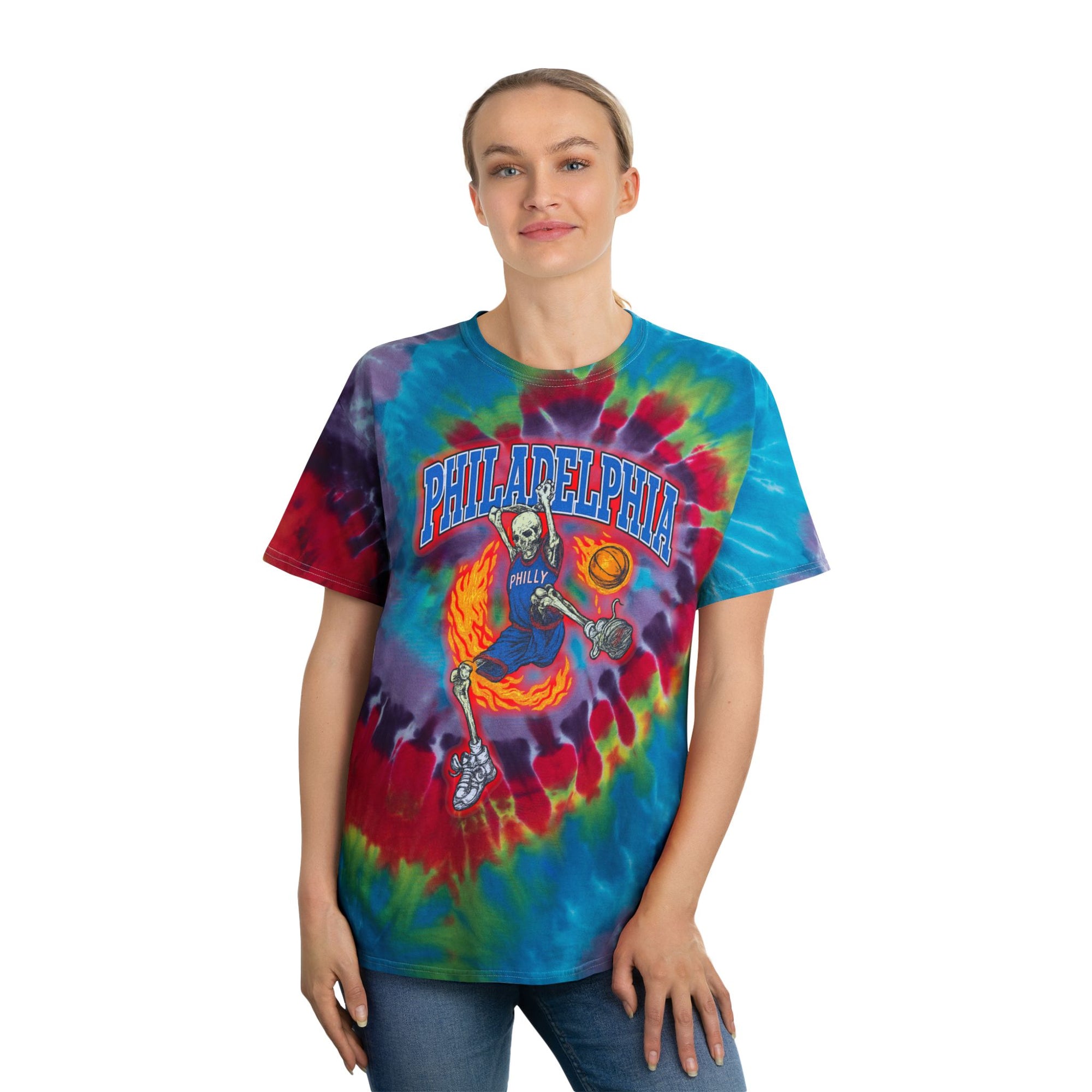 "Philadelphia Basketball  - Lithuania Grateful Dead Inspired" Tee