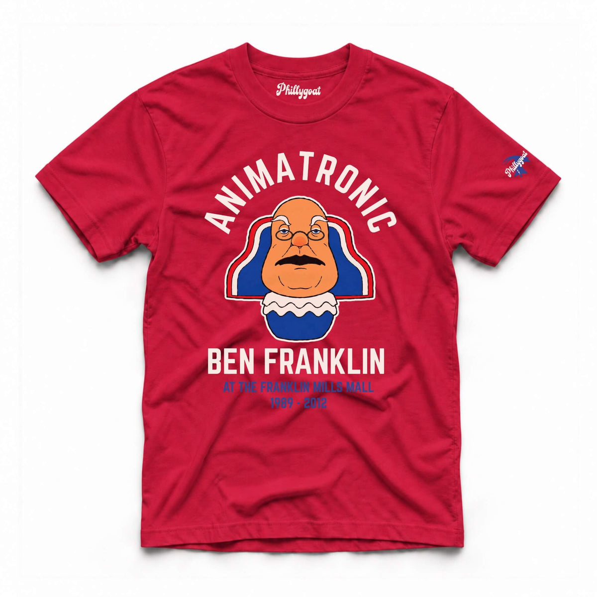 "Animatronic Ben Franklin" Comfort Colors Tee